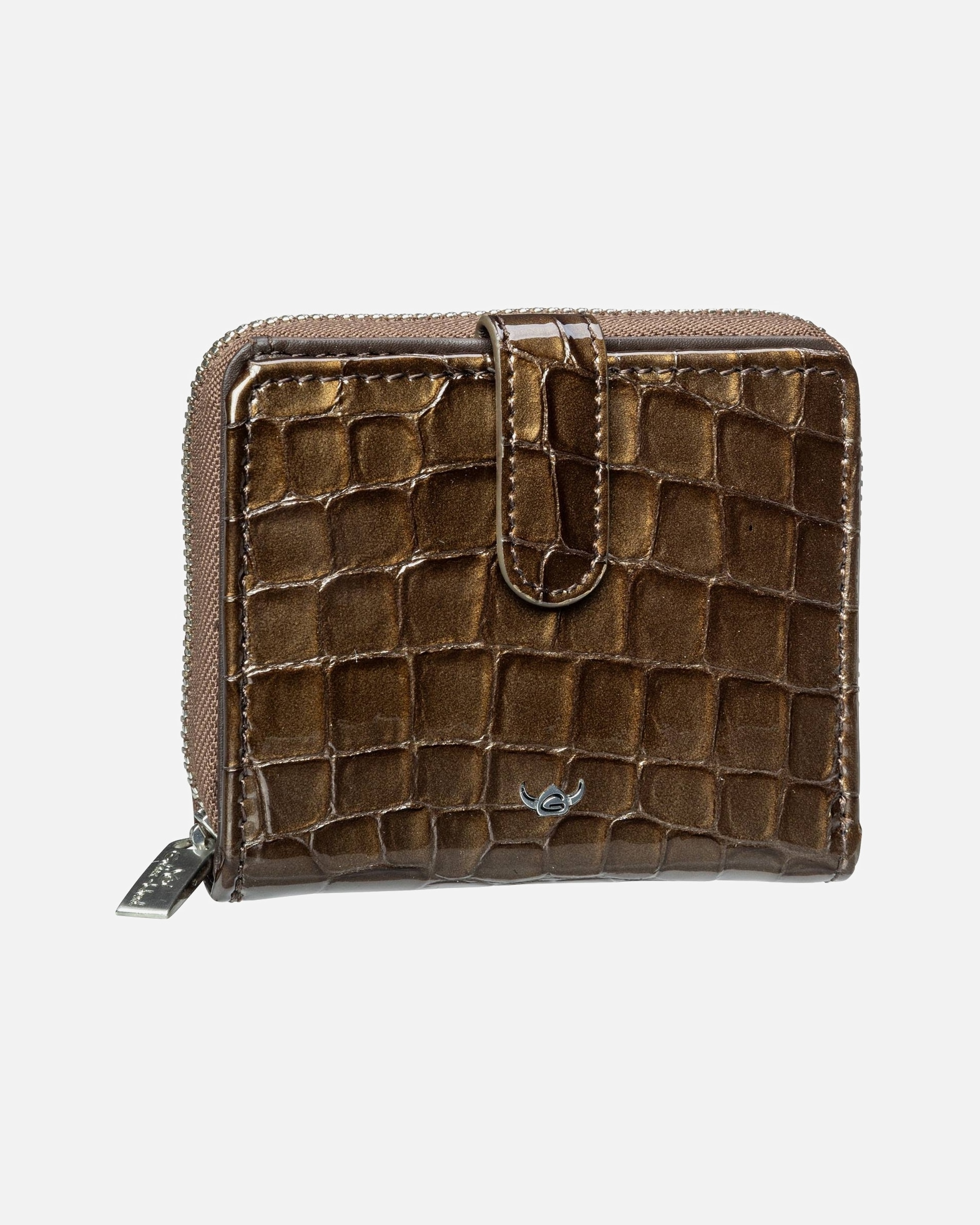 Portemonnaie für Weiblich Golden Head Geldbörse Cayenne RFID Protect 1006 Toffee