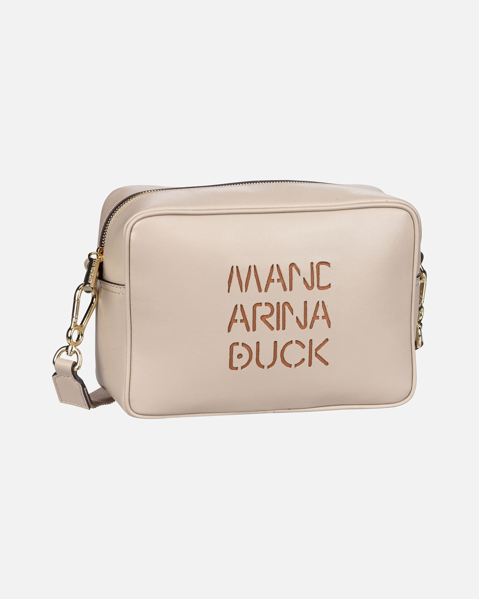 Umhängetasche für Weiblich Mandarina Duck Umhängetasche Lady Duck Camera Case OHT03 Whitecap Gray