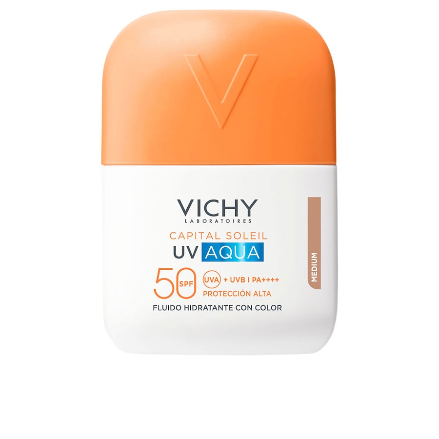 Vichy CAPITAL SOLEIL UV AQUA Feuchtigkeitsfluid mit Farbe LSF 50 ml