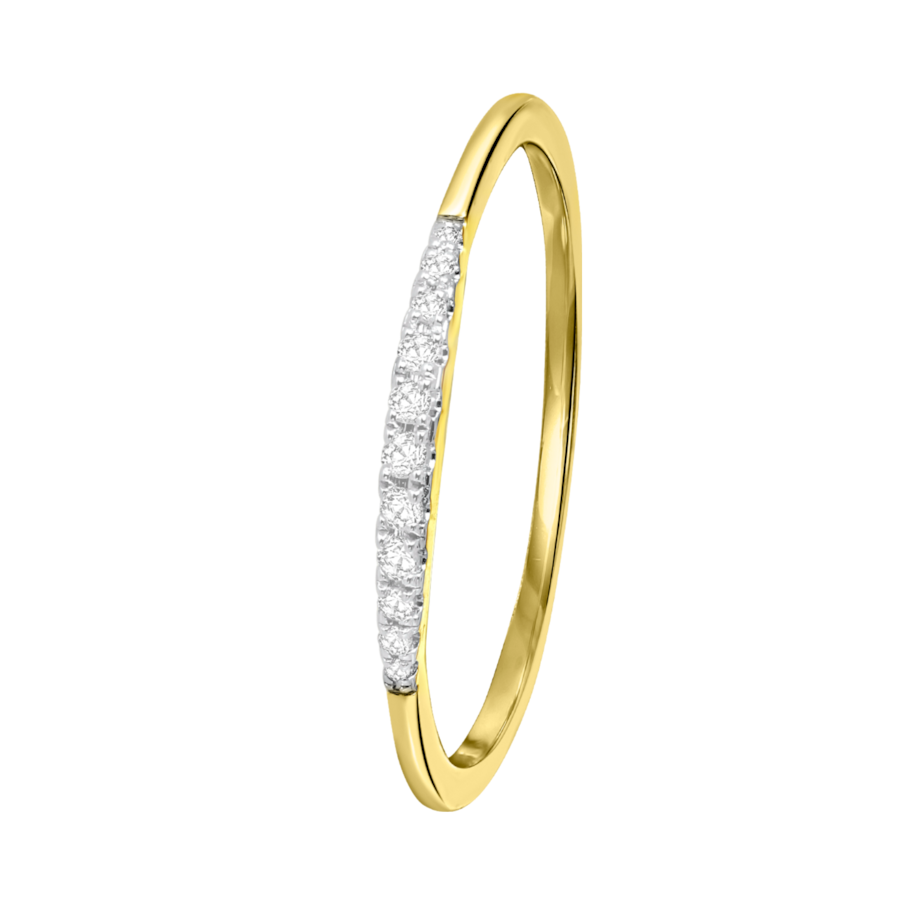 Lucardi Ringe 585 Gold - 63mm Herren