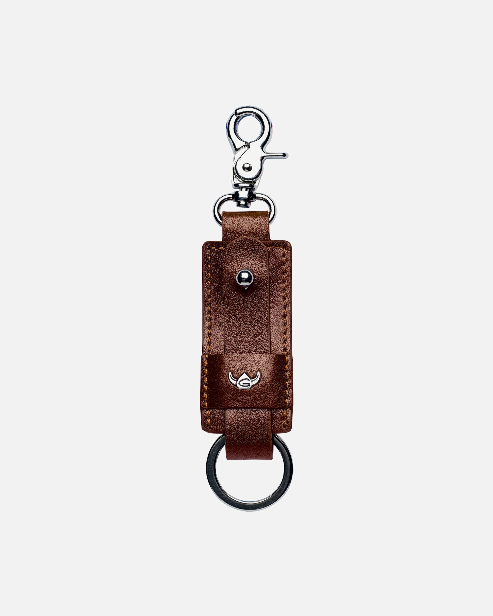 Anhänger für Männlich Golden Head Colorado Schlüsselanhänger Leder 13 cm tabacco