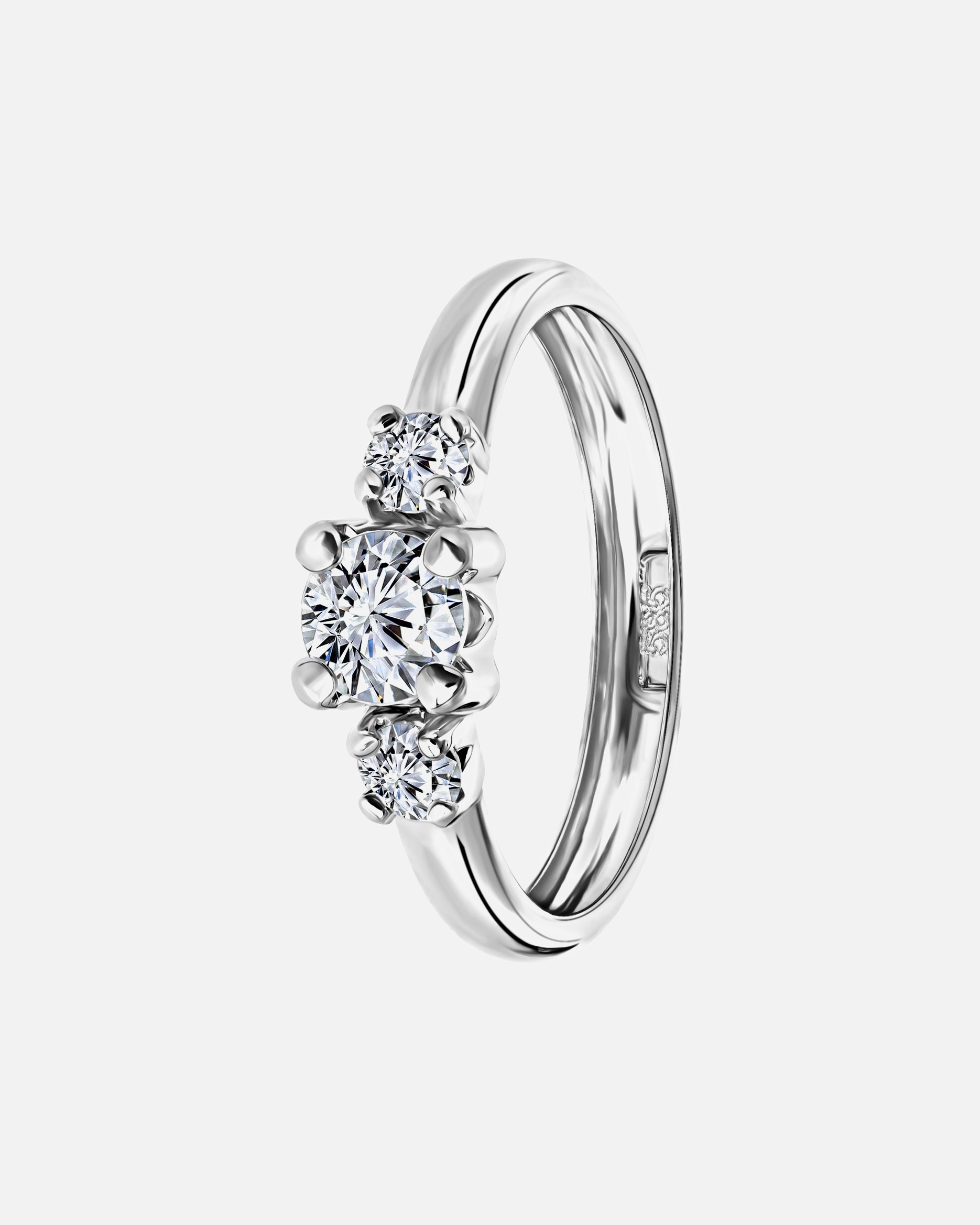 Ring für Weiblich Lucardi Ringe 9 carat Silber - 62mm