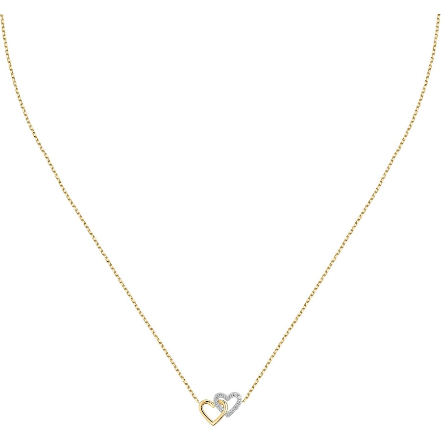 FAVS Kette 375er Gelbgold, Weißgold One Size Damen