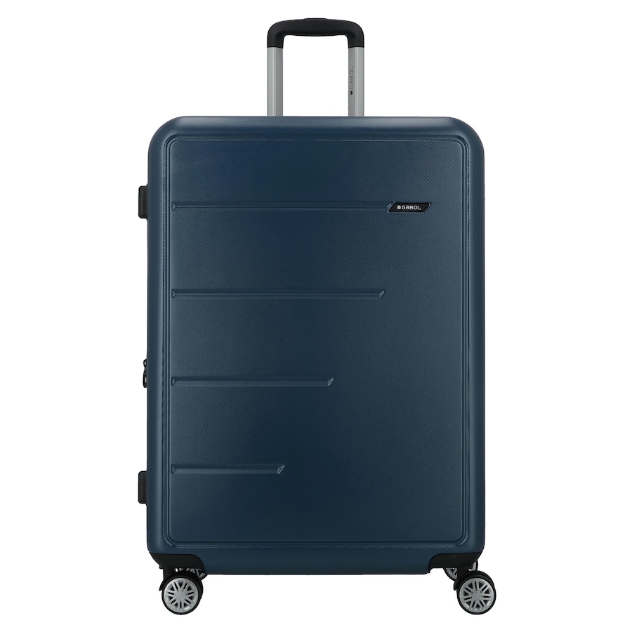 Gabol Future Plus 4 Rollen Trolley 74 cm mit Dehnfalte azul marino Petrol Herren
