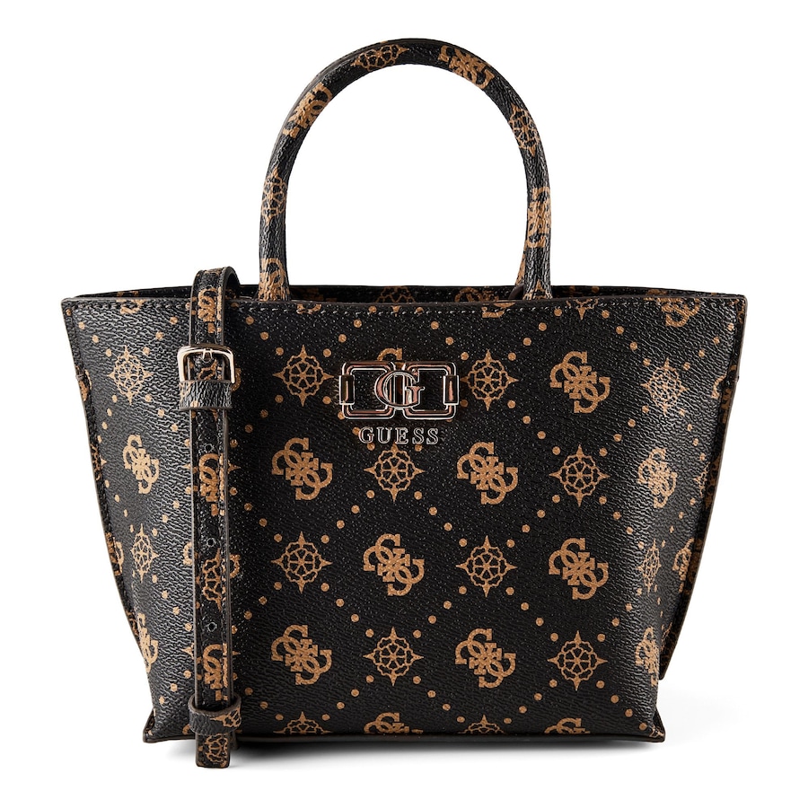 Guess Emelie Shopper espresso logo Schwarz Damen