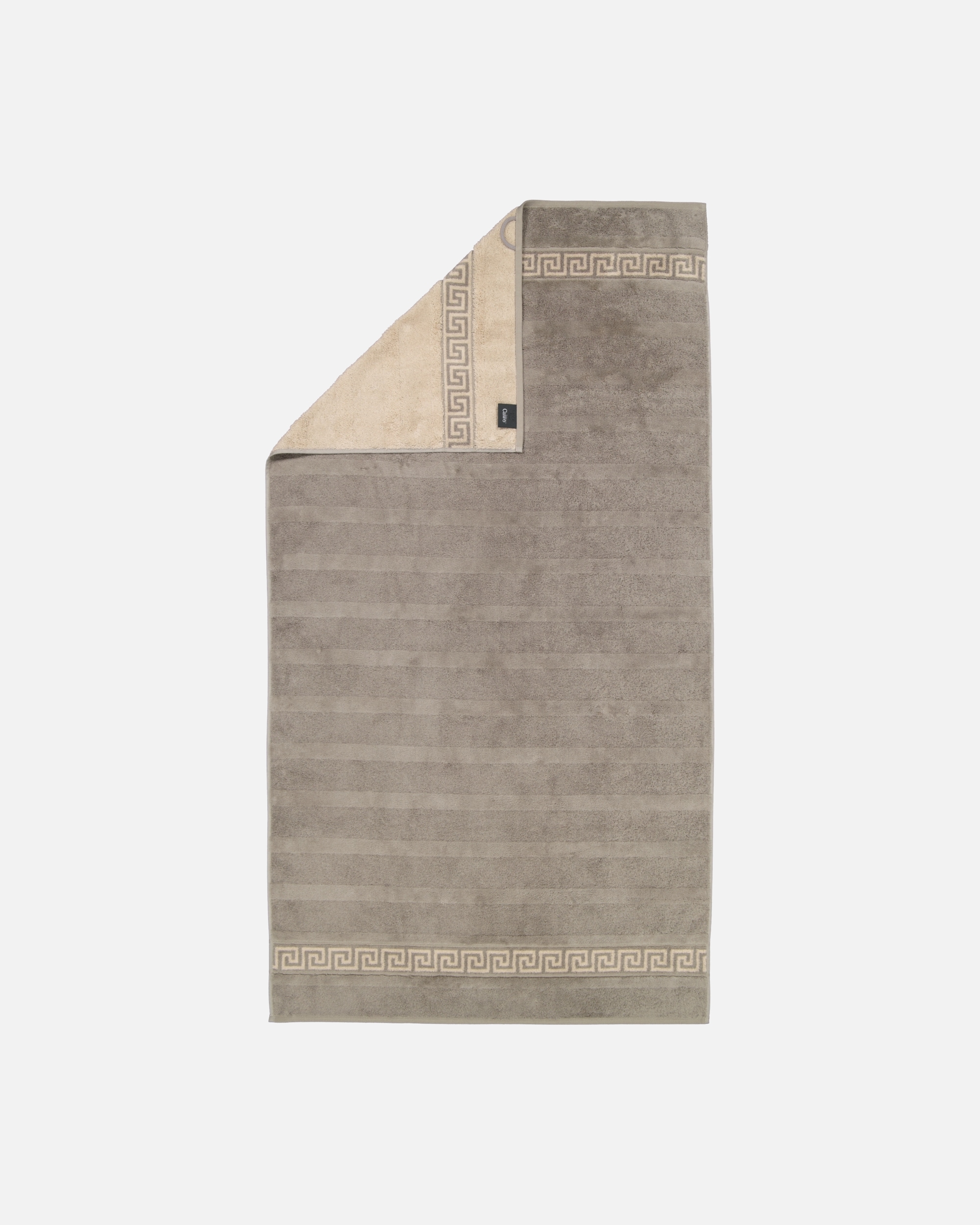 Handtuch für Unisex Cawö Cawö Handtücher Noblesse Duo 1003 graphit - 70 Duschtuch 80x150 cm