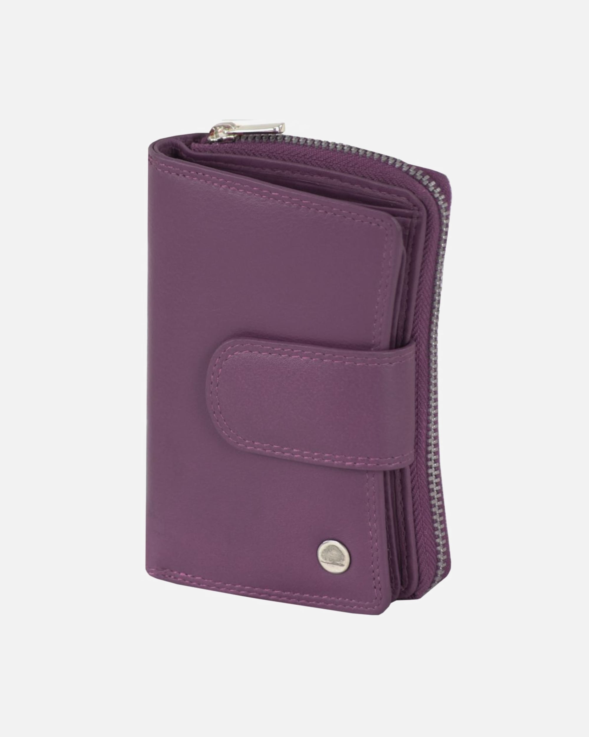 Portemonnaie für Weiblich Greenburry Spongy Damengeldbörse purple