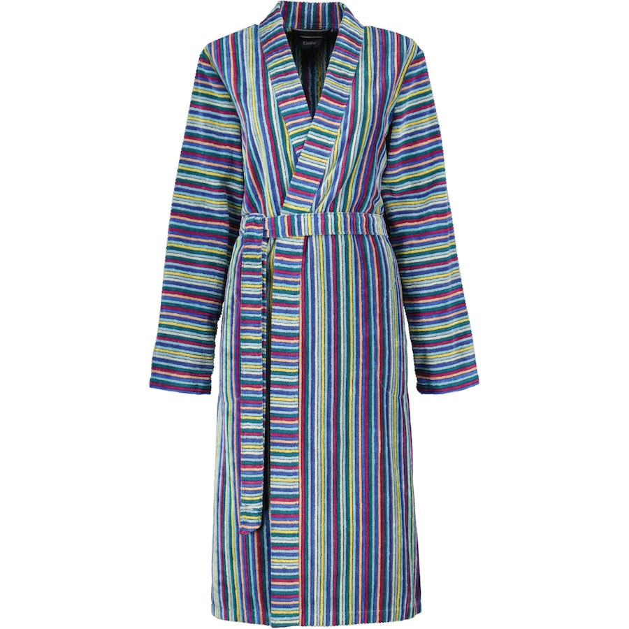 Cawö Bademäntel Damen Kimono Streifen 6217 multicolor - 12 L