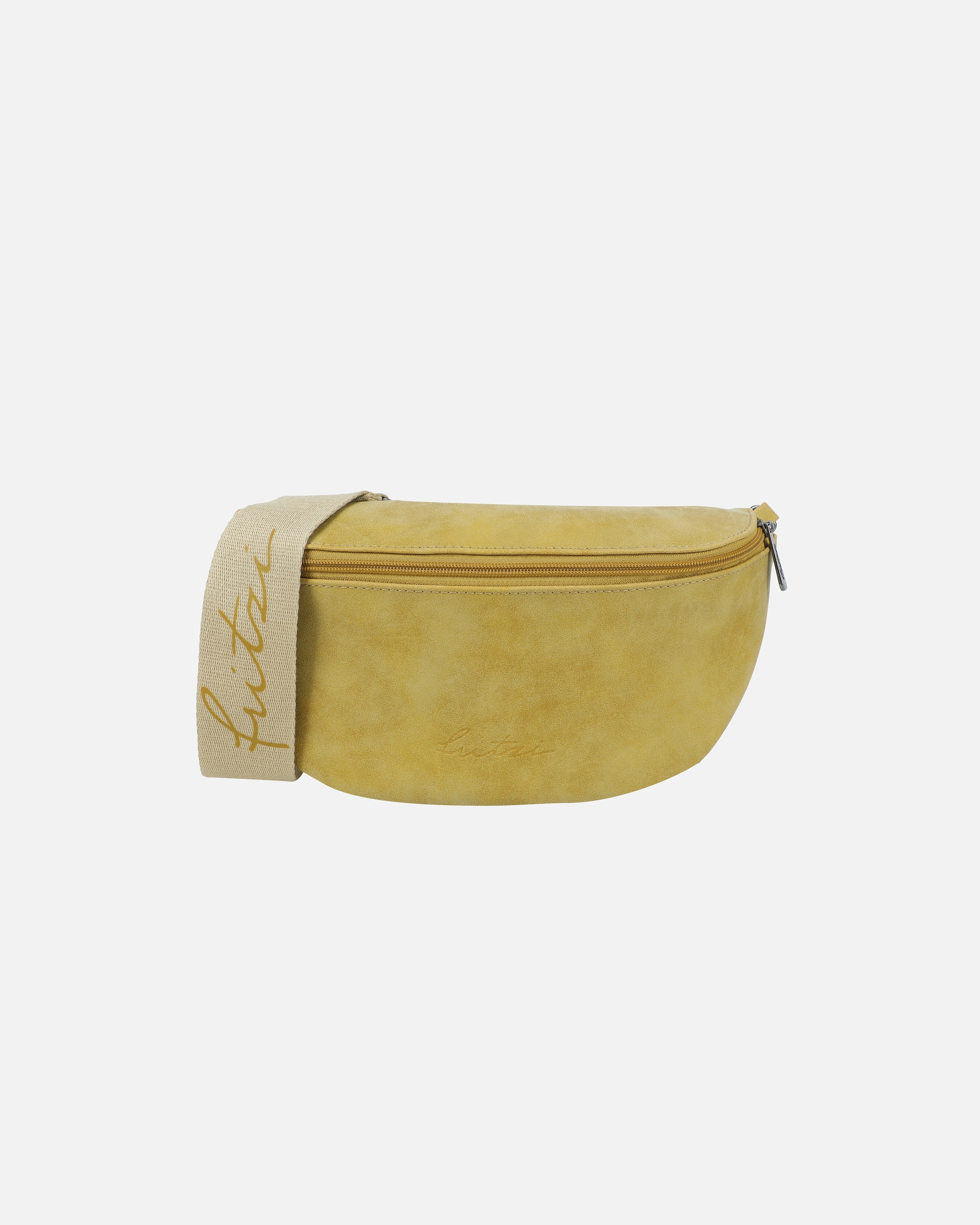 Umhängetasche für Weiblich Fritzi aus Preußen Schultertasche Fritzi Bum Big mit breitem Schultergurt gelb