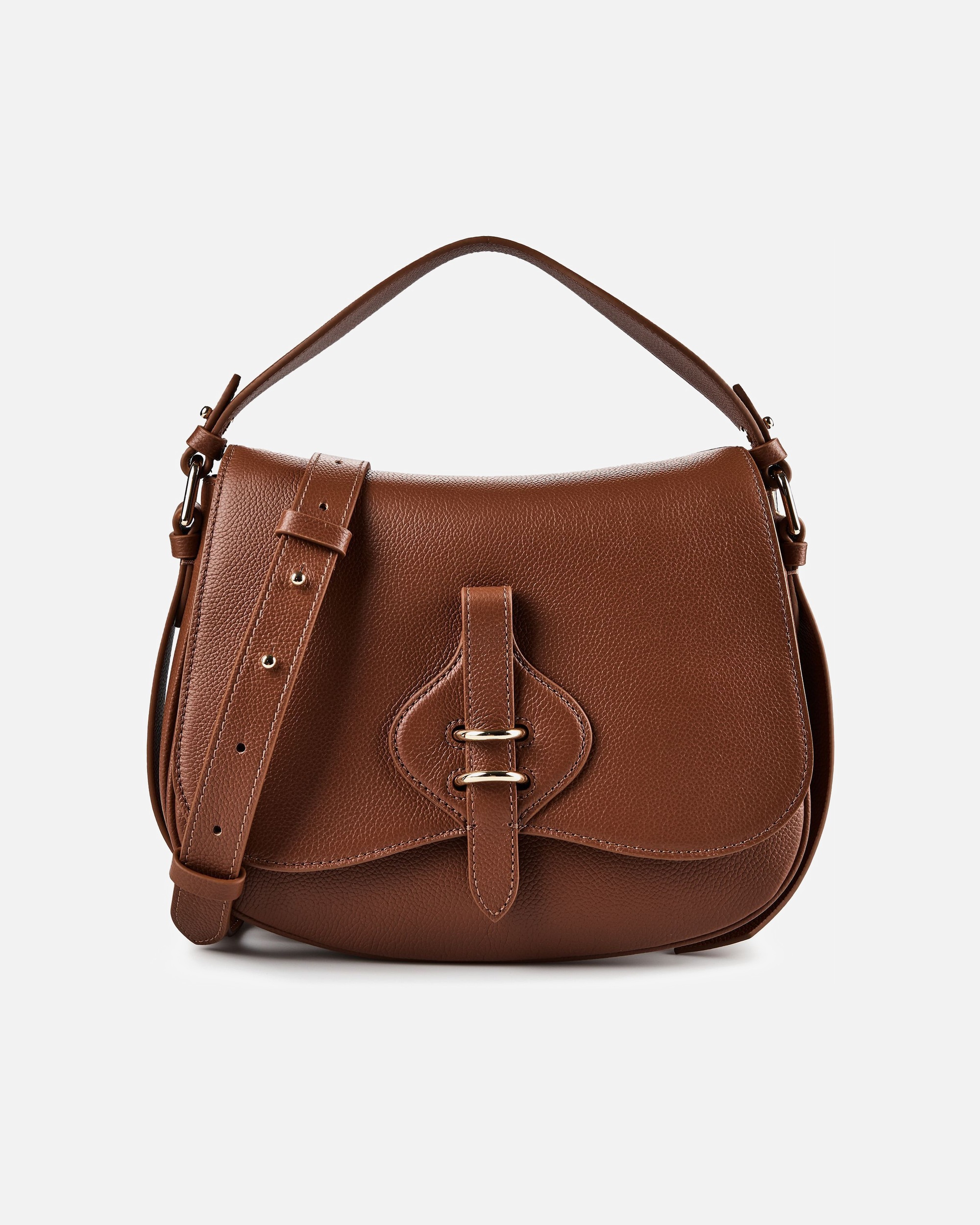 Tasche für Weiblich Coccinelle Mavery Schultertasche cognac