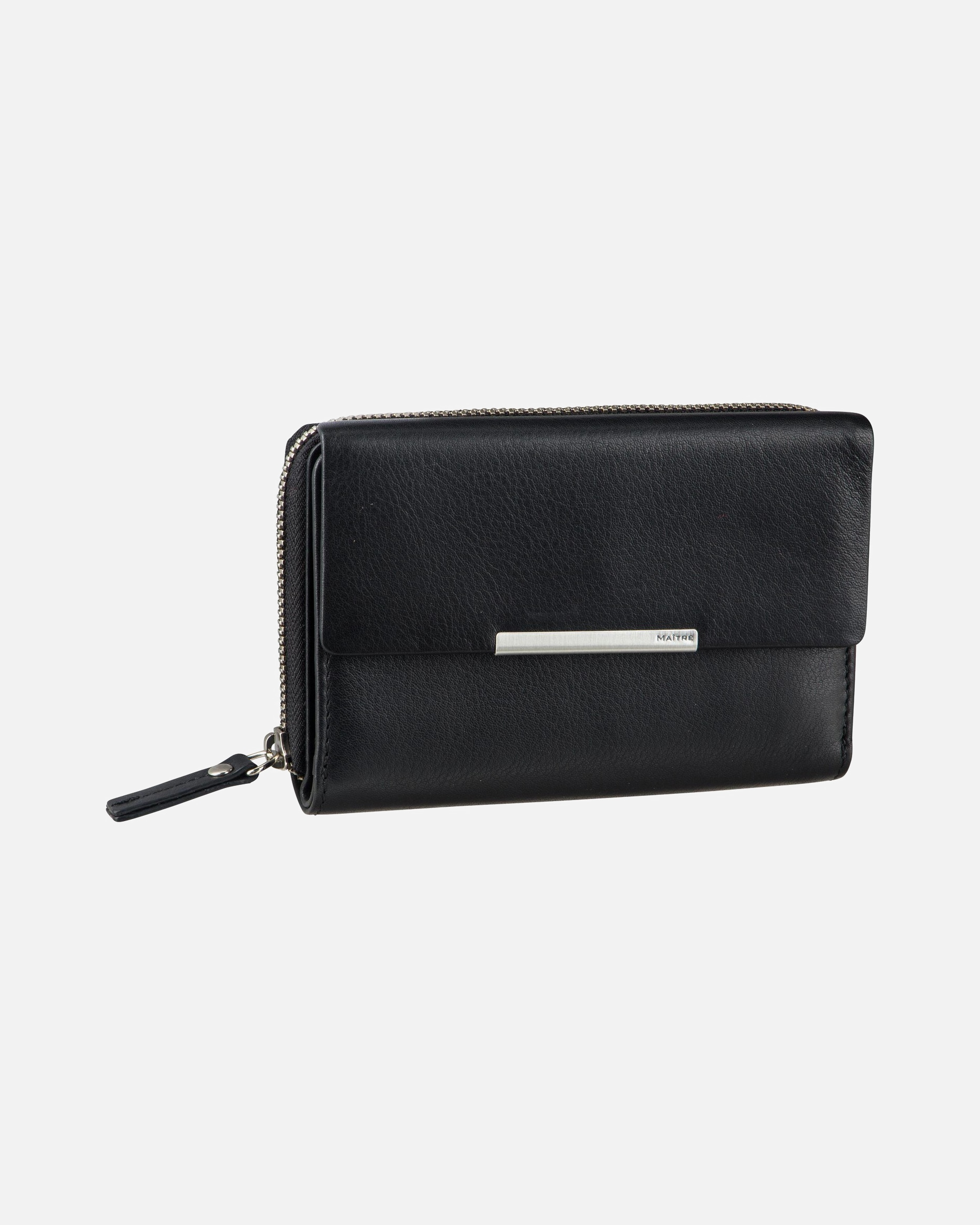 Portemonnaie für Weiblich Maître Geldbörse Belg Dagrete Purse MH14FZ Black