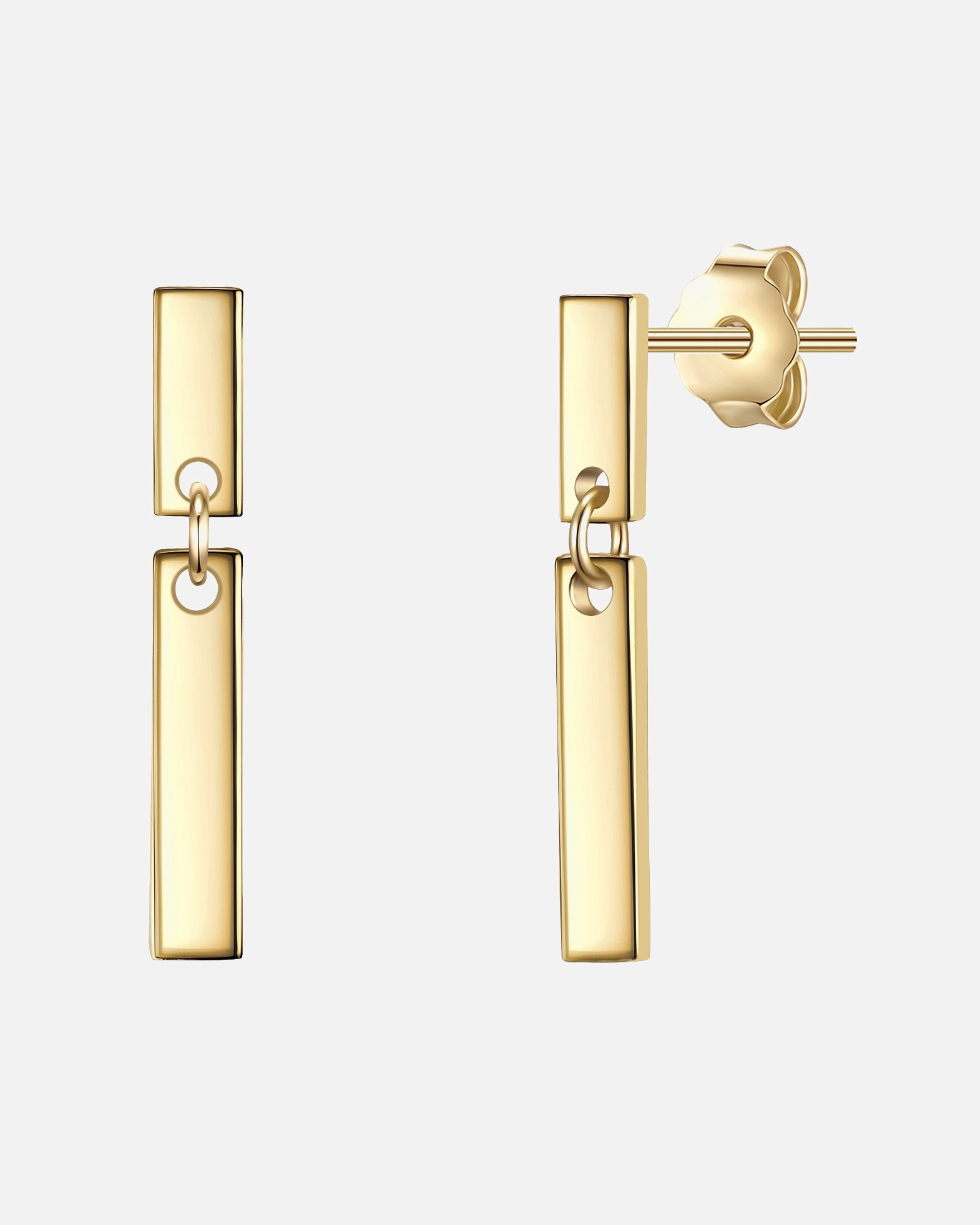 Ohrringe für Weiblich Glanzstücke München Ohrhänger Sterling Silber in Gelbgold 16,1 mm
