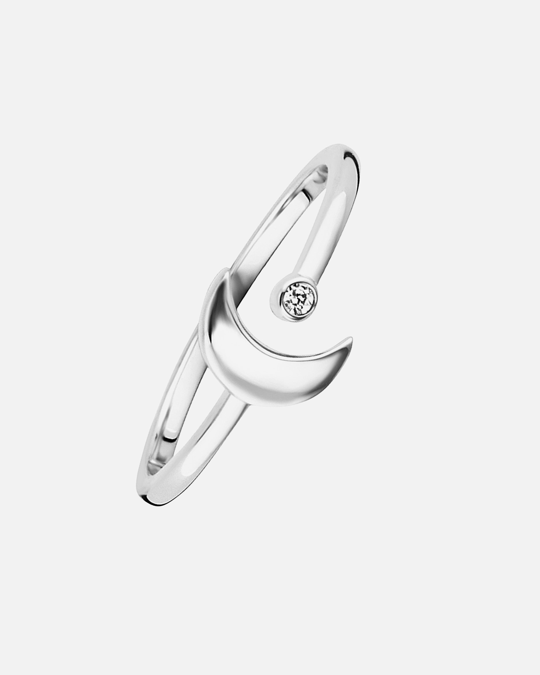 Ring für Weiblich caï Ring 925/- Sterling Silber Zirkonia weiß 54