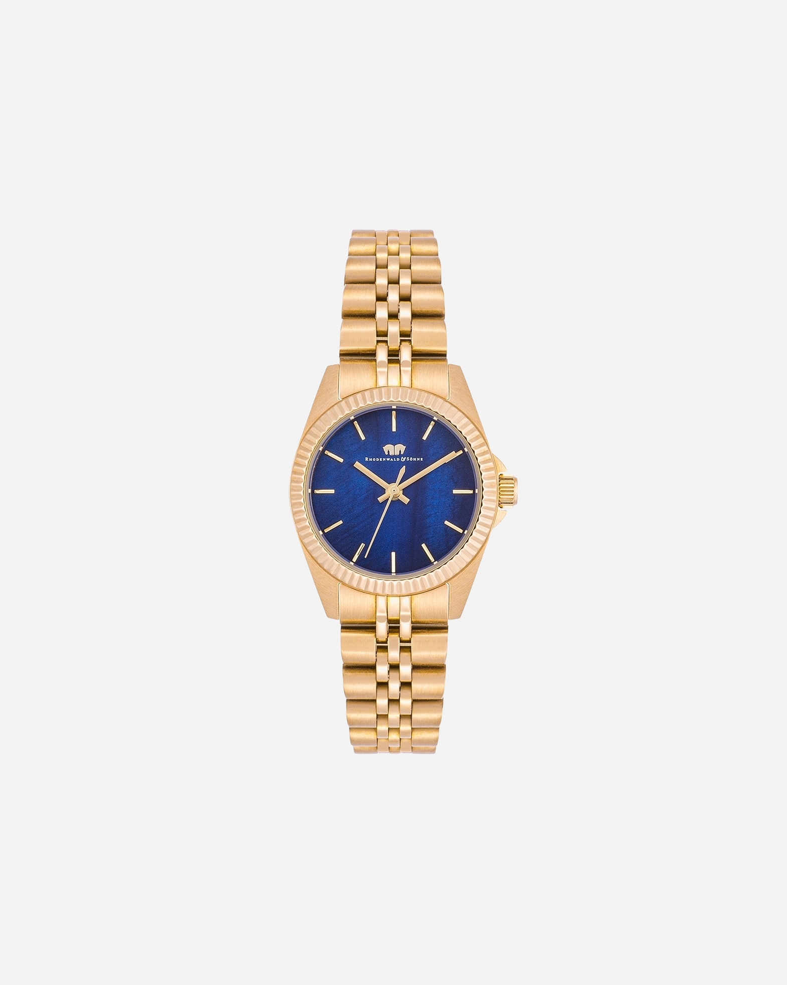 Uhr für Weiblich Rhodenwald & Söhne Armband-Uhr Cassina aus Edelstahl in gelbgold 27,5 mm