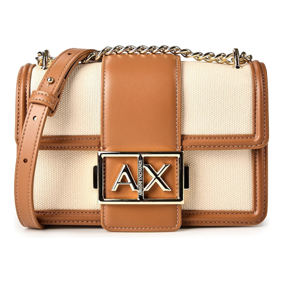 Armani Exchange Wonder Schultertasche natur camel Braun Damen