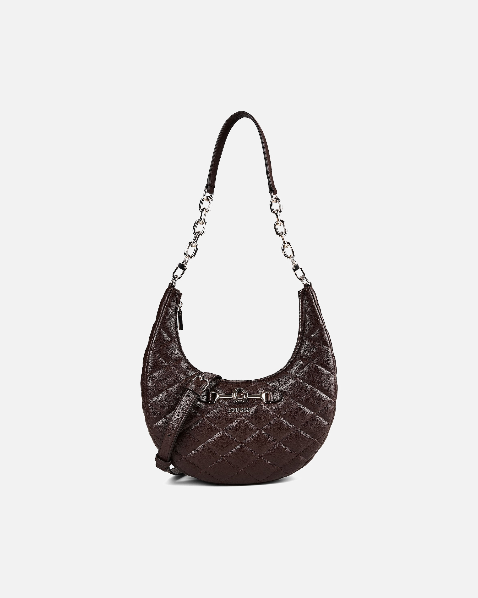 Tasche für Weiblich Guess Frances Schultertasche brown