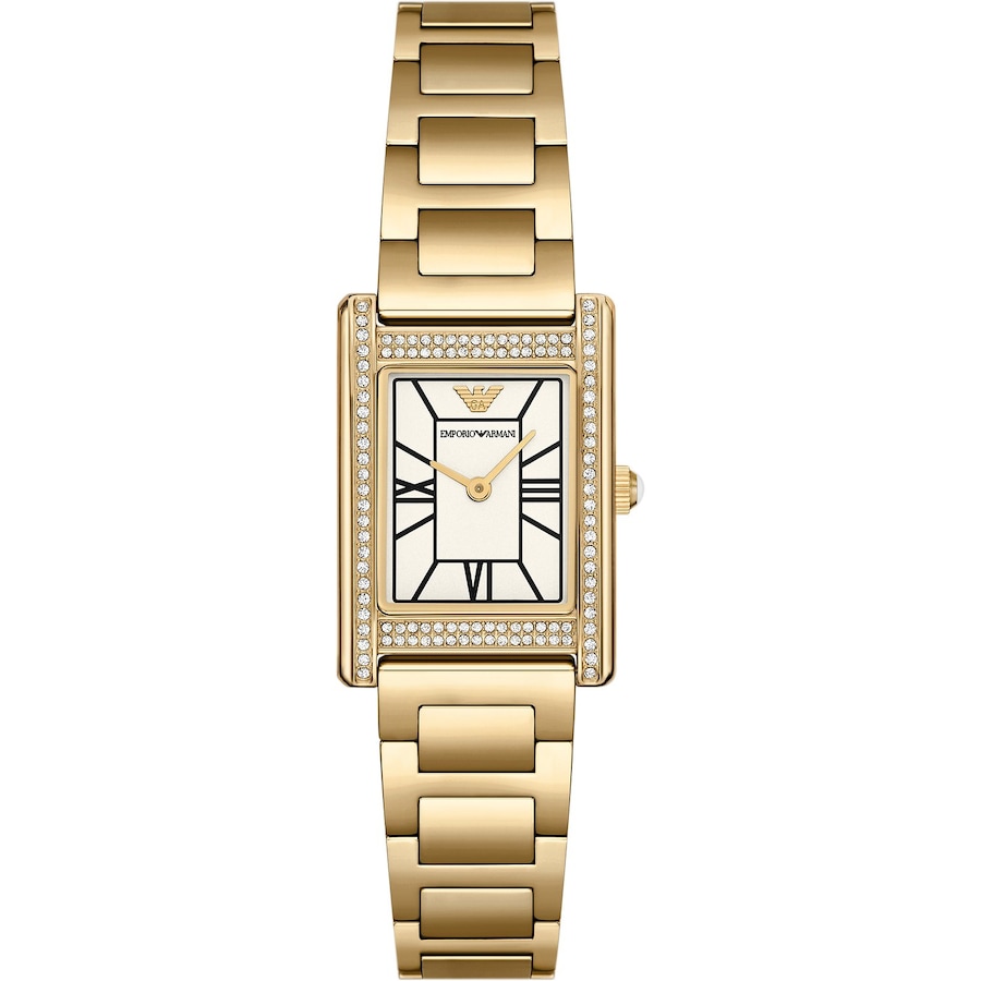 Emporio Armani Damenuhr Edelstahl gold Damen