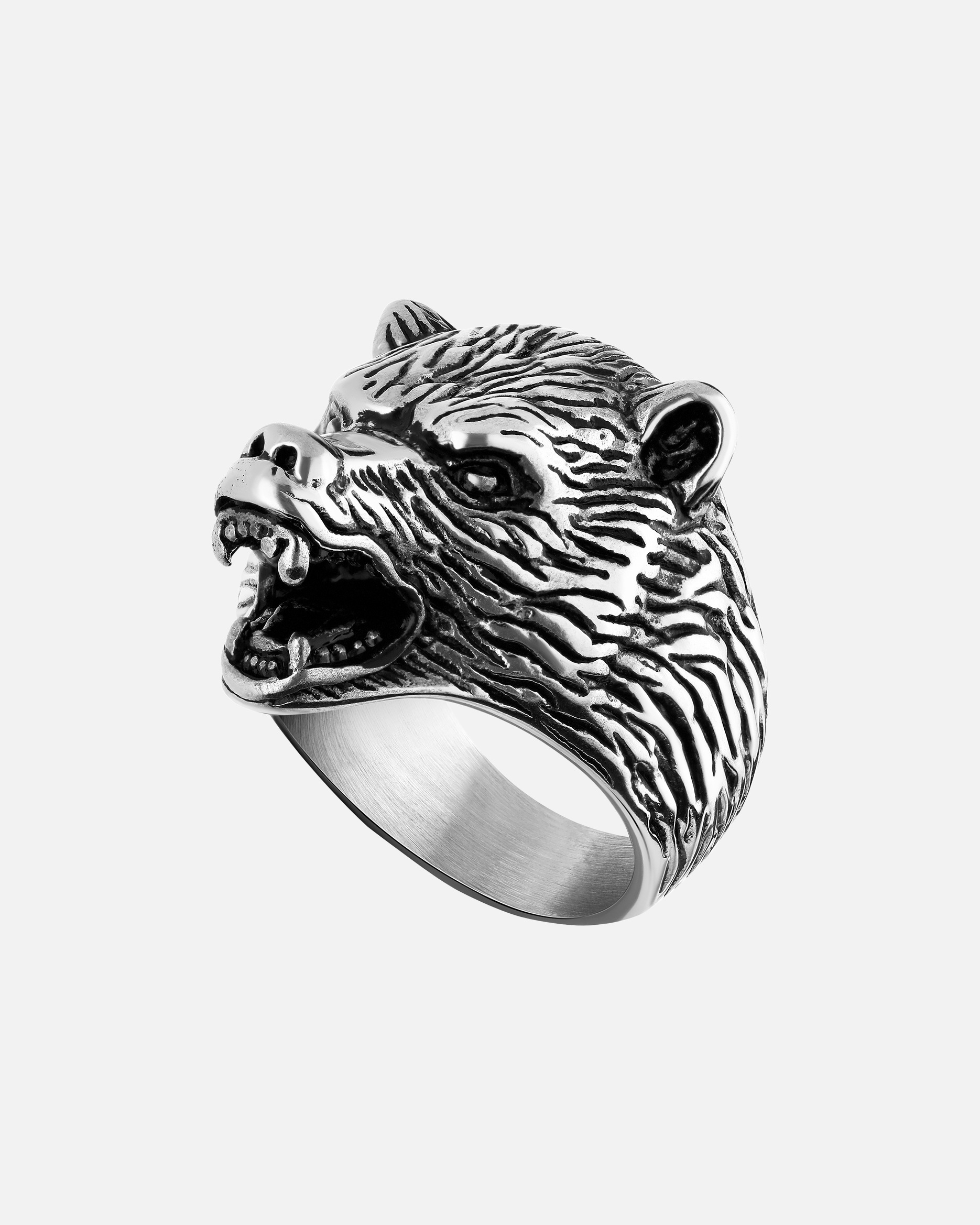 Ring für Männlich Lucardi Ring Stahl 57mm