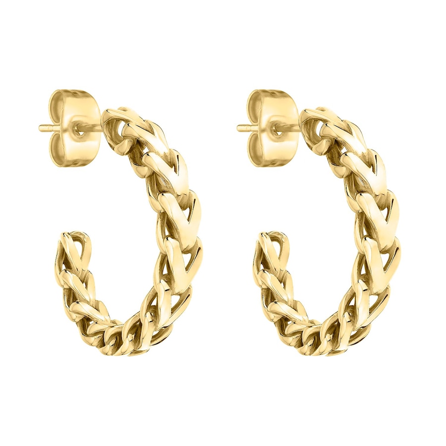 Liebeskind Creolen Edelstahl One Size Damen