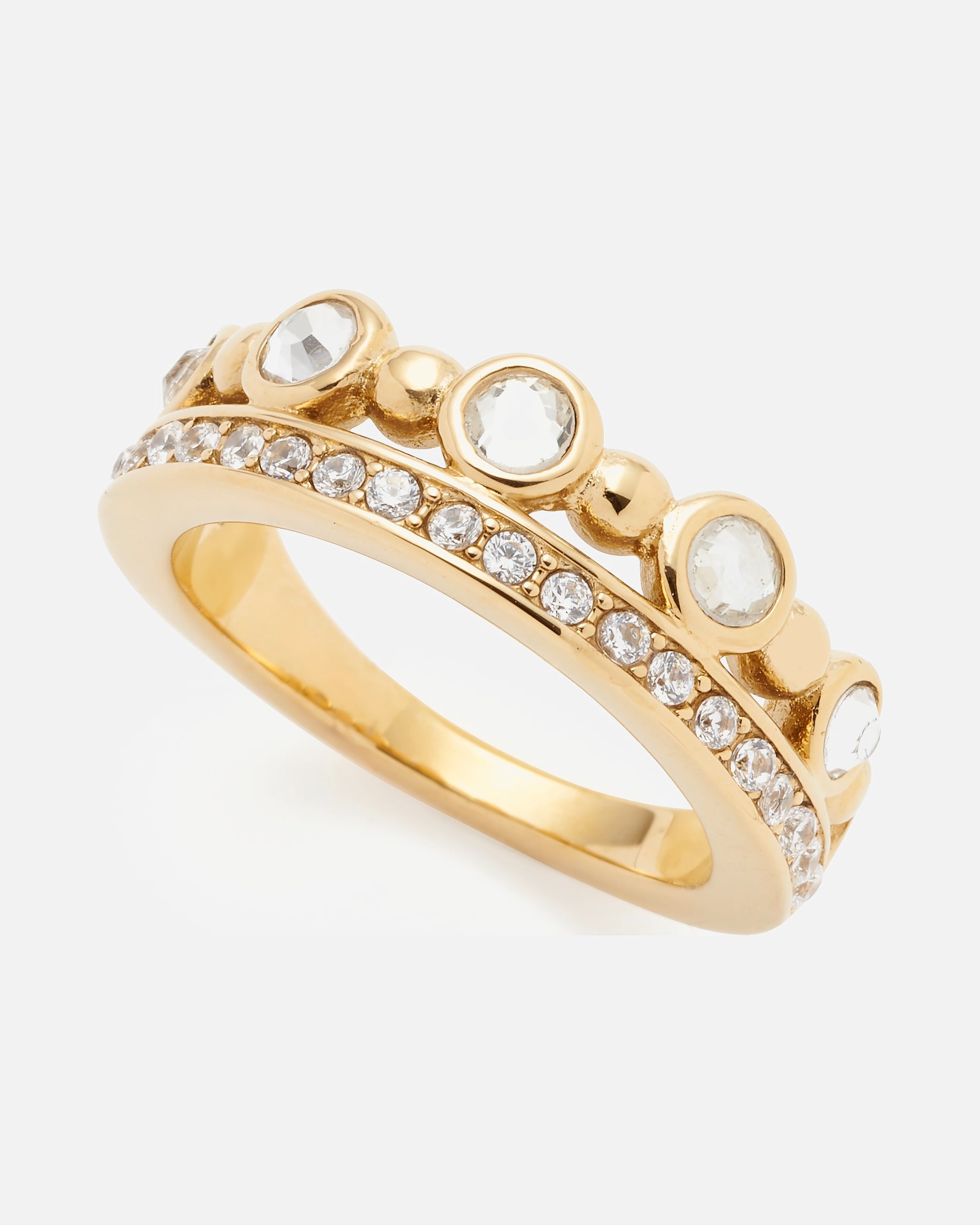 Ring für Weiblich Leonardo Damenring Edelstahl One Size