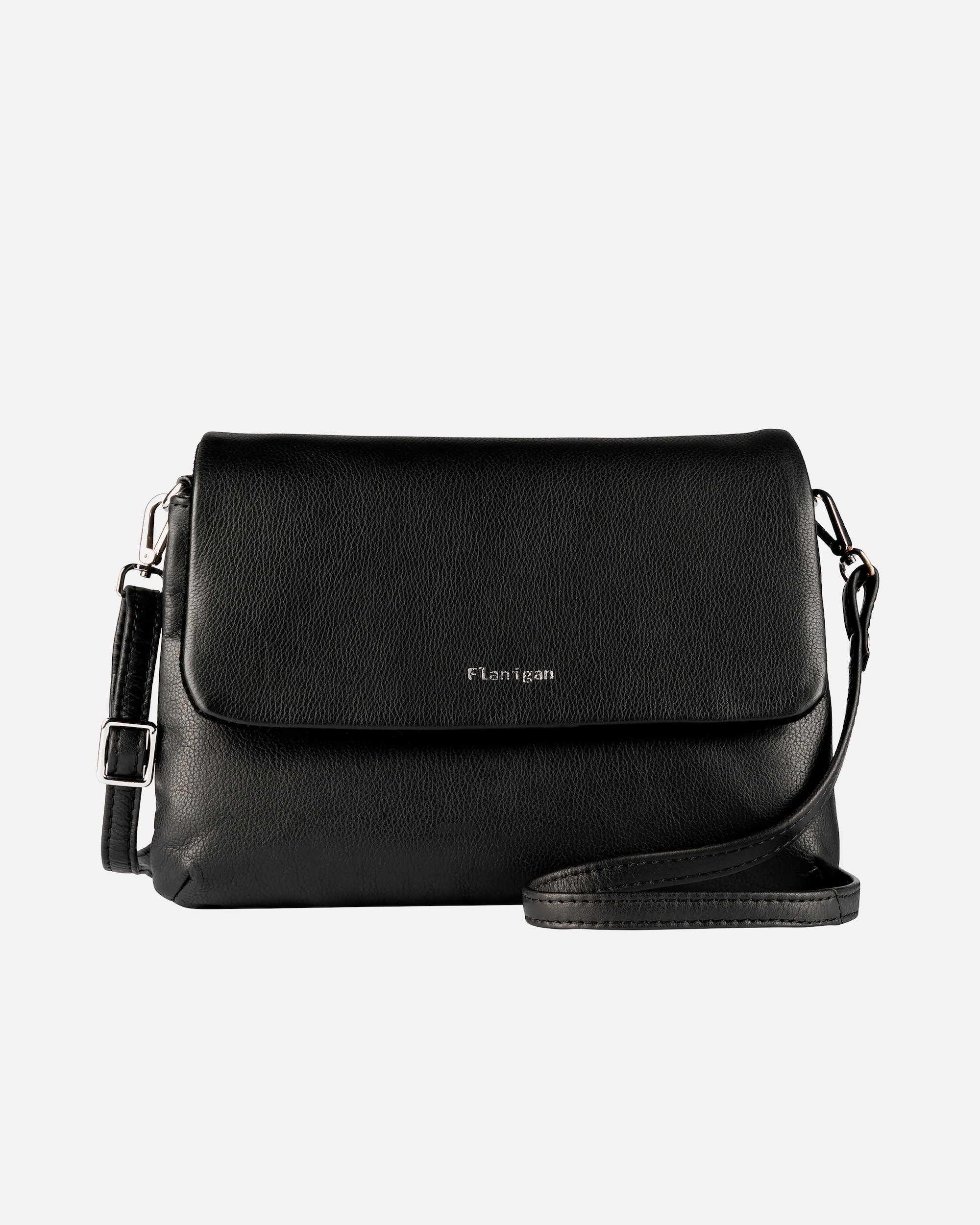Umhängetasche für Weiblich Flanigan Umhängetasche Lugano 473 Schwarz