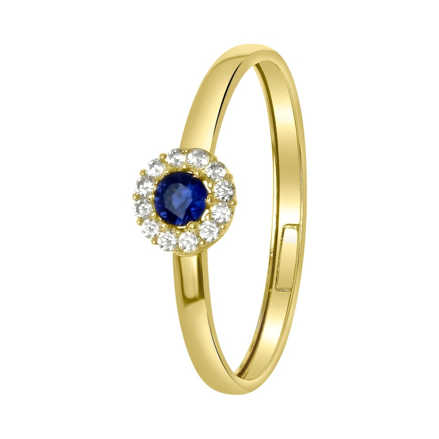 Lucardi Ringe 9 carat 585 Gold - 60mm Damen