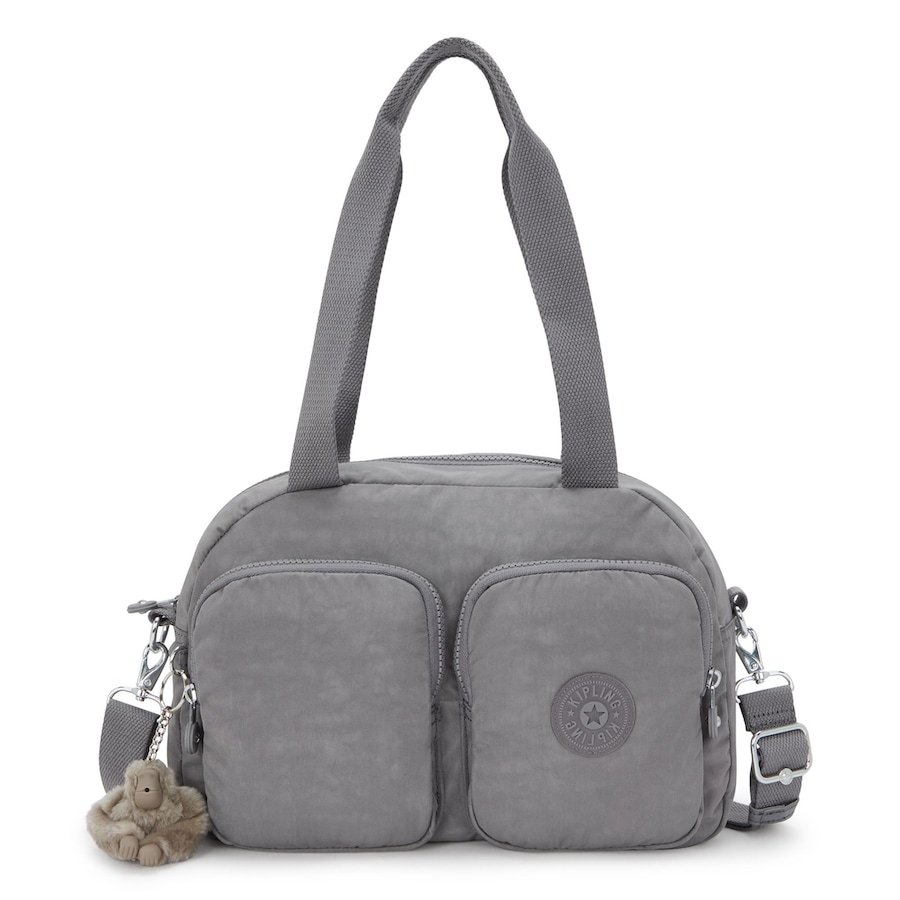 Kipling Basic Schultertasche Grau Damen