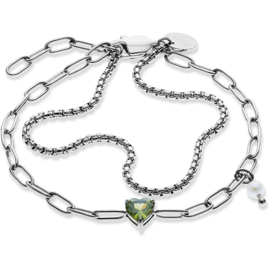 Guido Maria Kretschmer Armband Edelstahl silber Damen