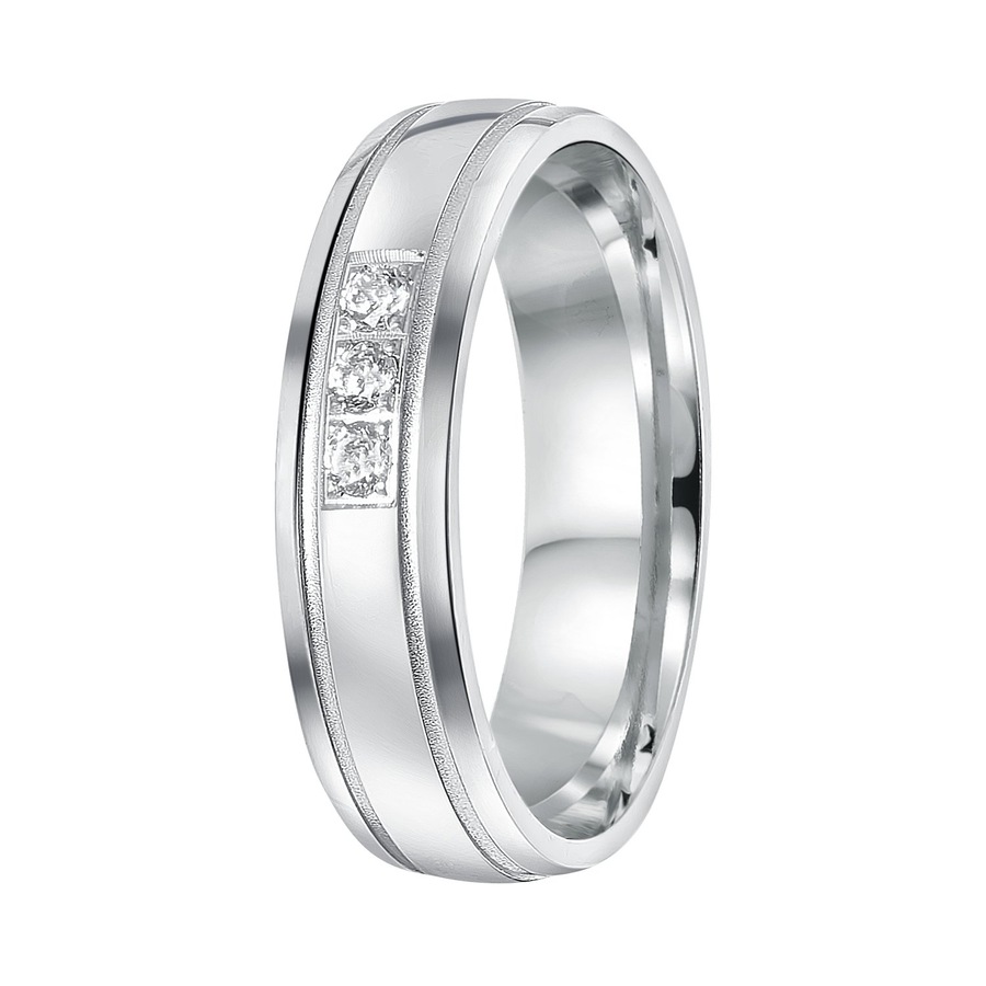 Lucardi Ringe 'Zakynthos' 925 Silber - silbern 60mm Damen