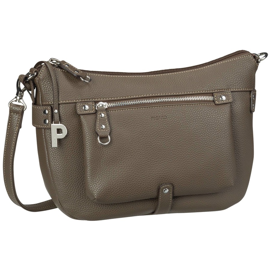 Picard Beuteltasche Loire Taupe Grau Damen