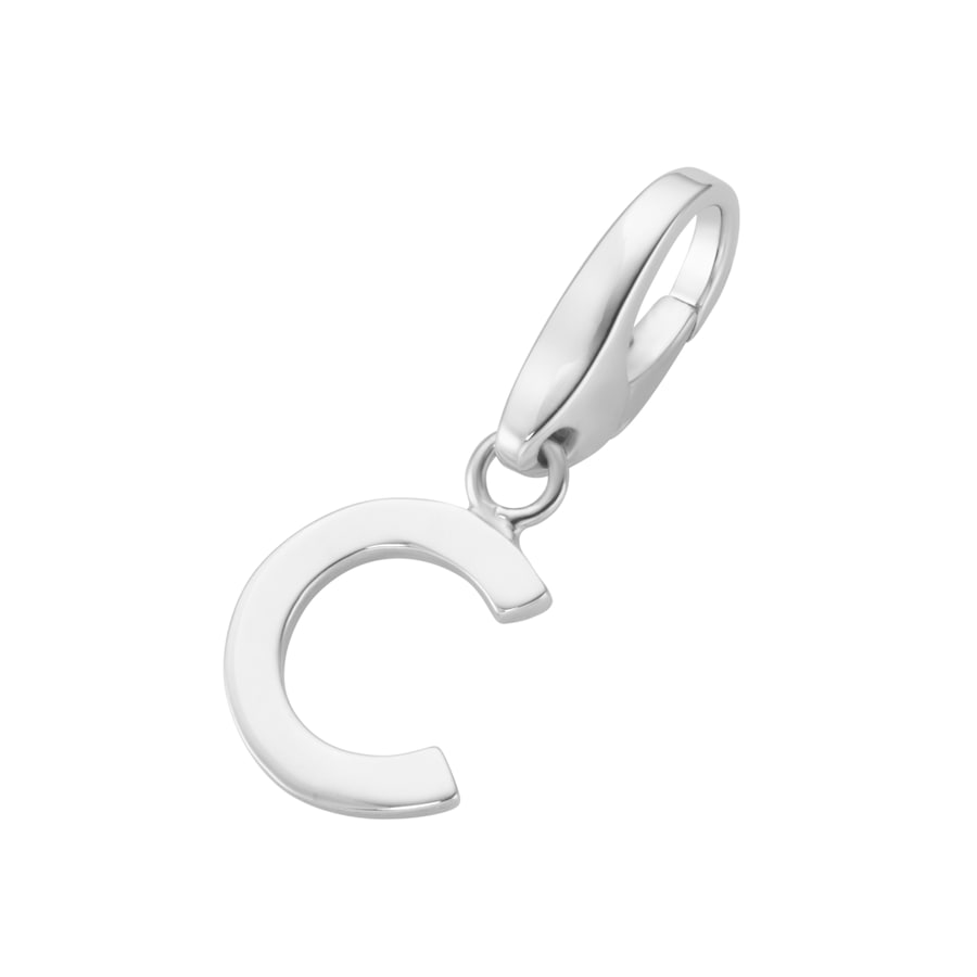 Giorgio Martello Milano Charm Buchstabe C, Silber 925 Damen