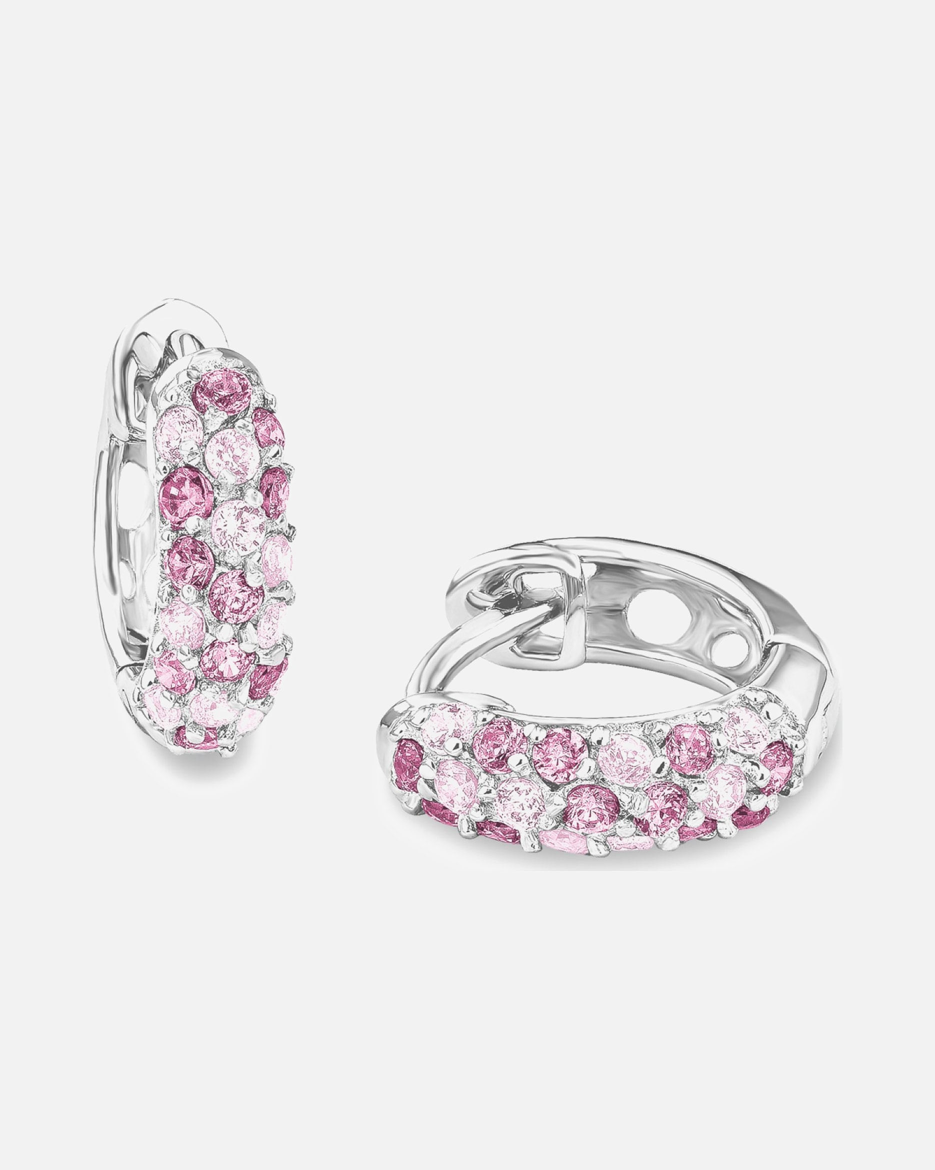 Ohrringe für Weiblich Prinzessin Lillifee Creolen 925er Silber pink