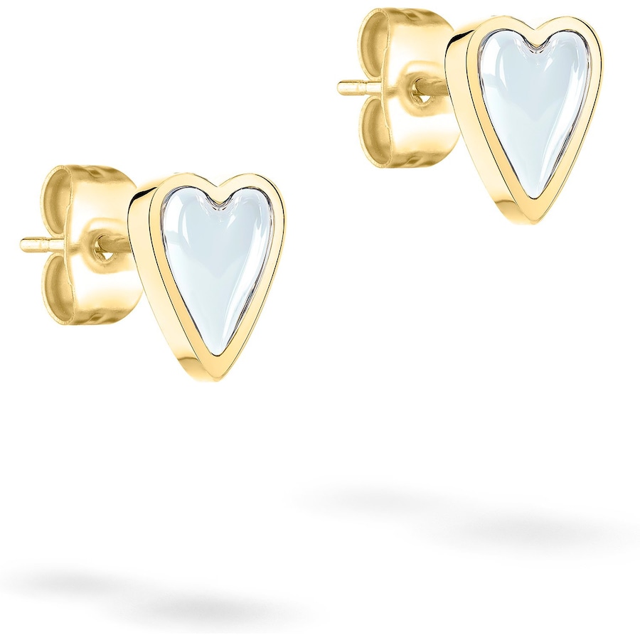 Liebeskind Ohrstecker Edelstahl gold Damen