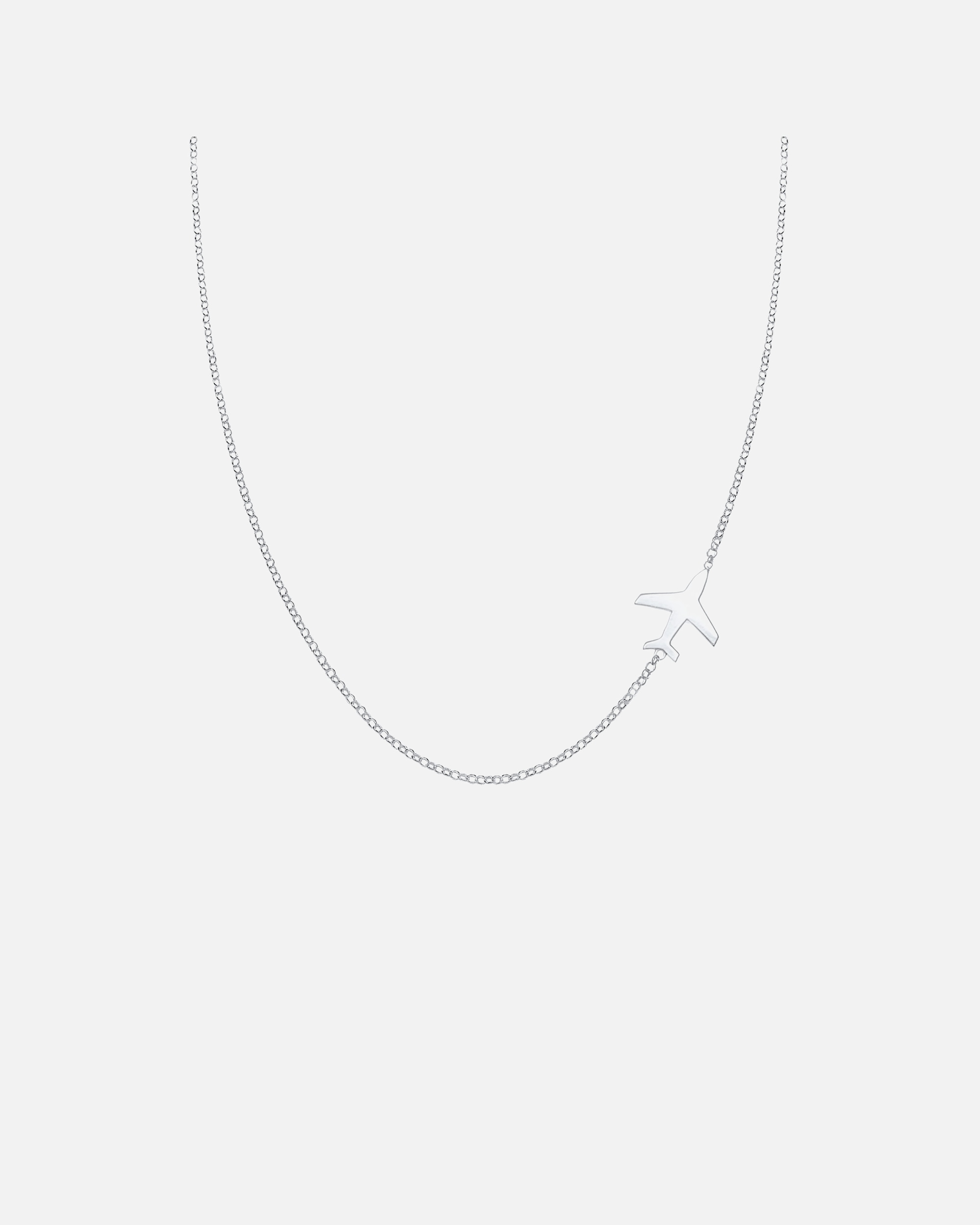 Halskette für Weiblich Elli Flugzeug Travel Erbskette Trend 925 Silber silberfarben