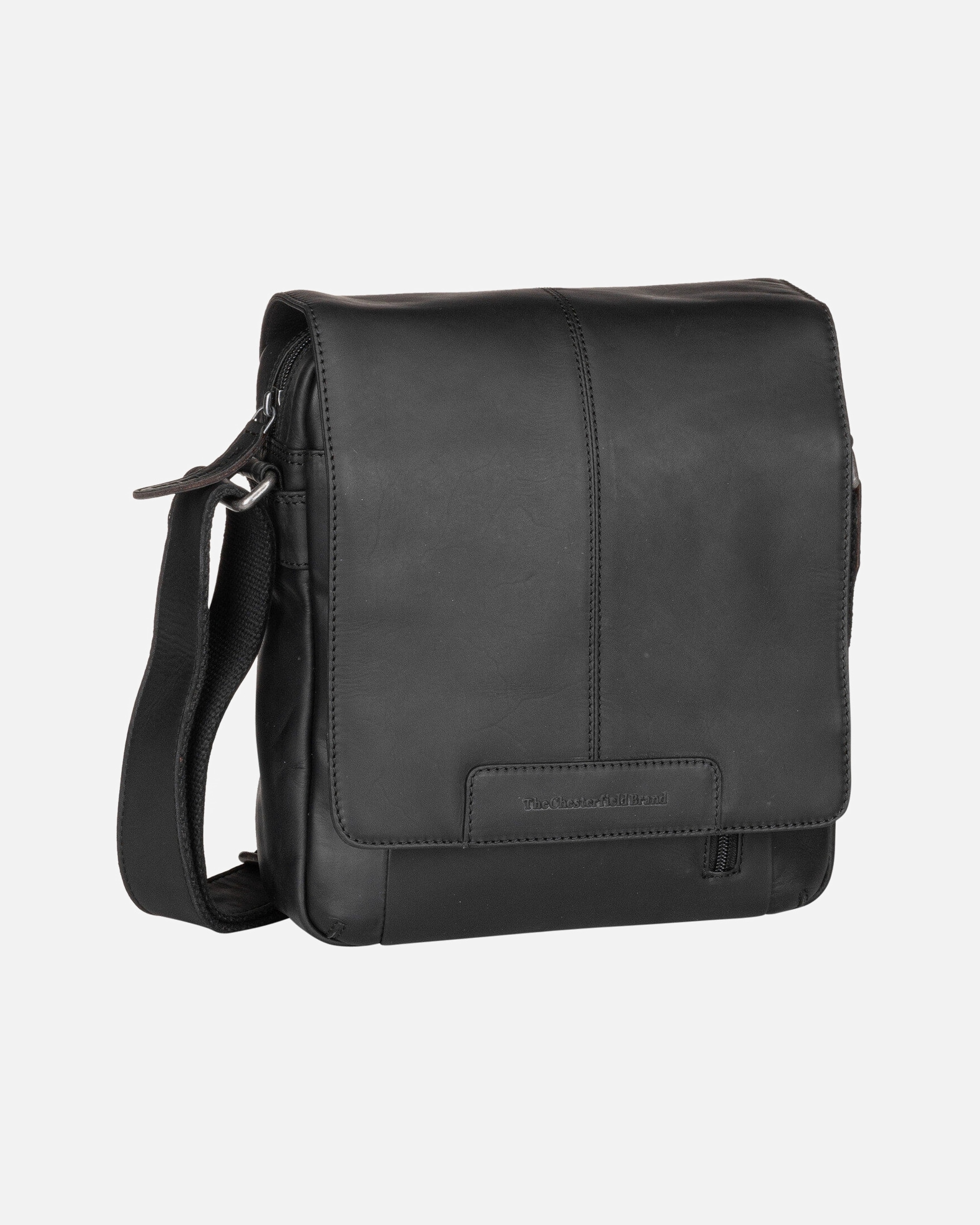 Tasche für Unisex The Chesterfield Brand The Chesterfield Brand Wax Pull Up Remy Umhängetasche Leder 22 cm Black