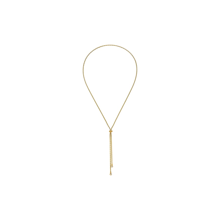 Purelei Shooting Star Kette 100% Edelstahl Gold Hellbraun Damen
