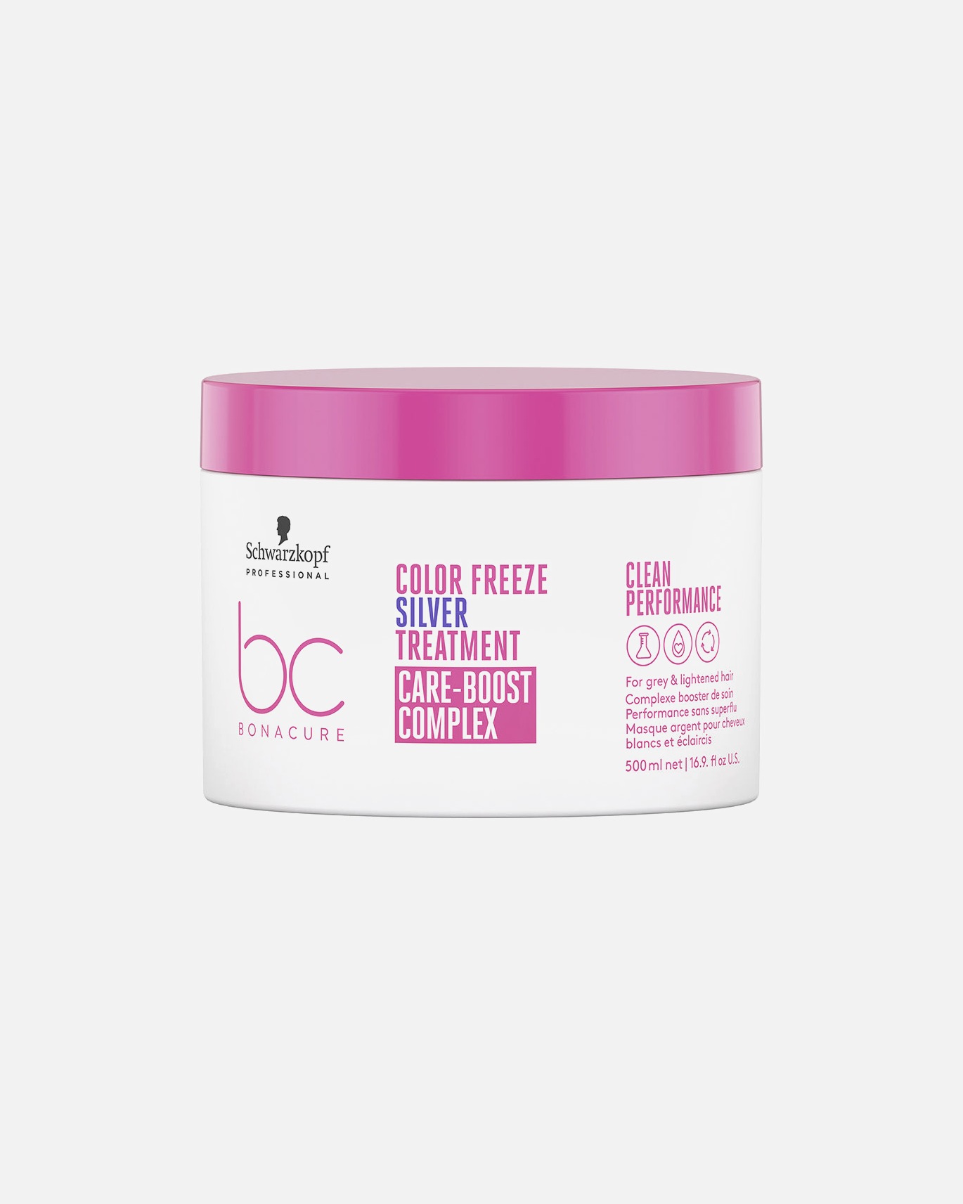 Shampoo für Unisex Schwarzkopf Professional BC COLOR FREEZE Silberbehandlung 500 ml