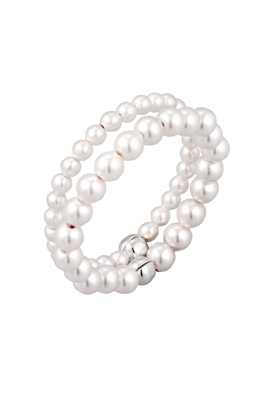 Elli Set mit Perlen von Swarovski 925 Sterling Silber 58 Damen