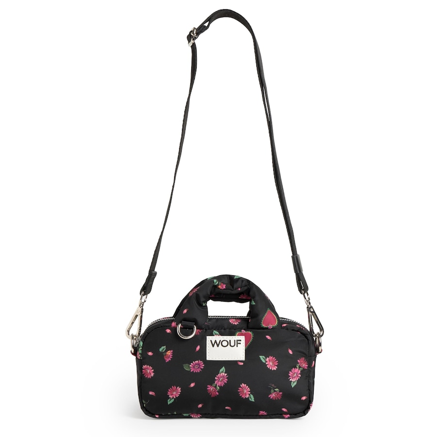 Wouf Studio Henkeltasche bloom Schwarz Damen