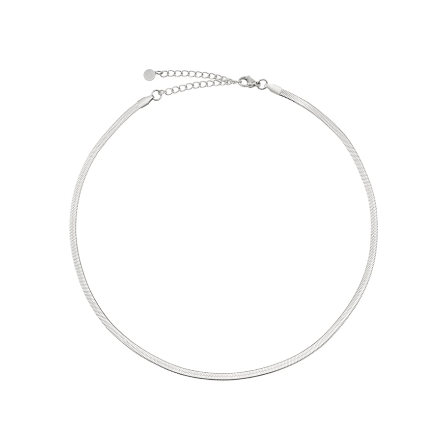 GOOD.designs Kette ohne Anhänger mit Karabinerverschluss Silber Damen