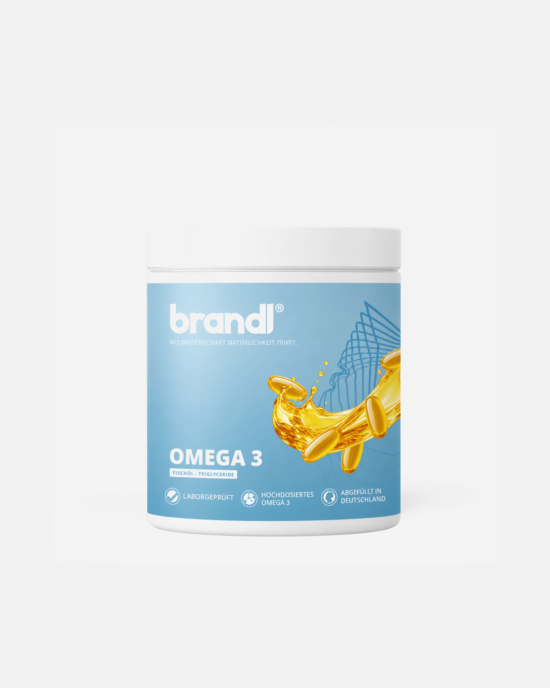 Nahrungsergänzungsmittel für Unisex Brandl Nutrition Omega 3 120 Stück