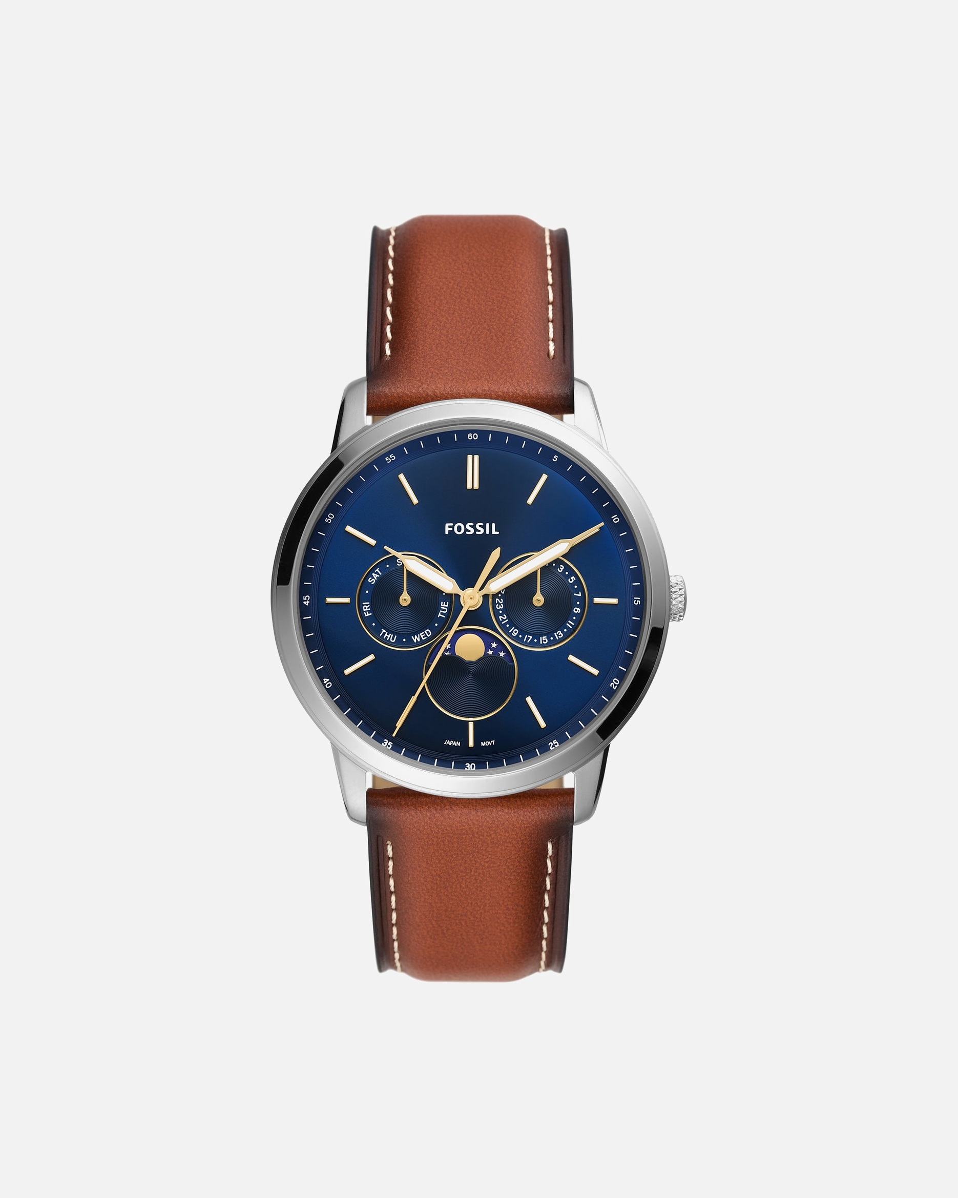 Uhr für Männlich Fossil Herrenuhr Edelstahl One Size