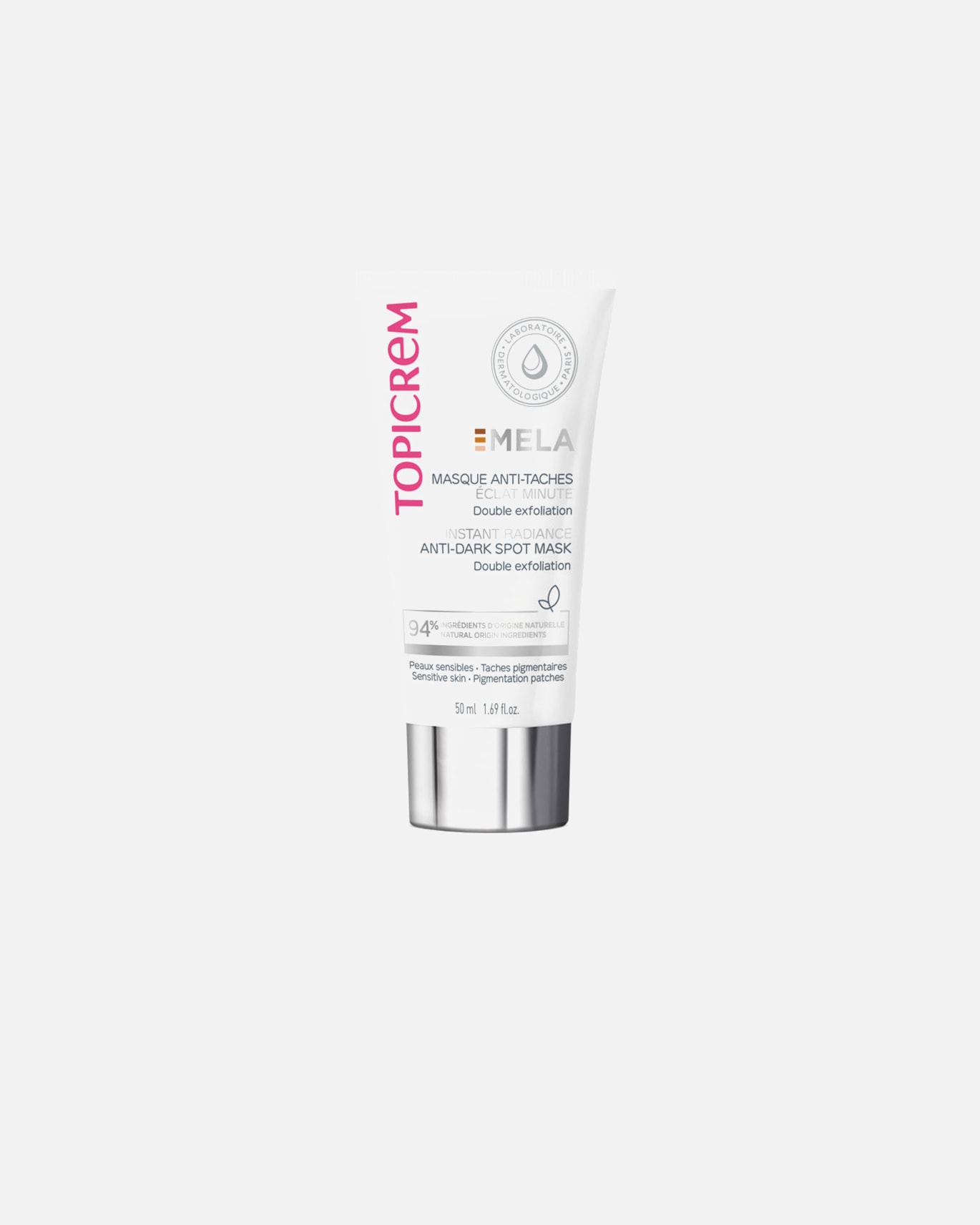 Pflege bei Pigmentflecken für Unisex Topicrem MELA Instant Luminosity Anti-Flecken-Maske 50 ml