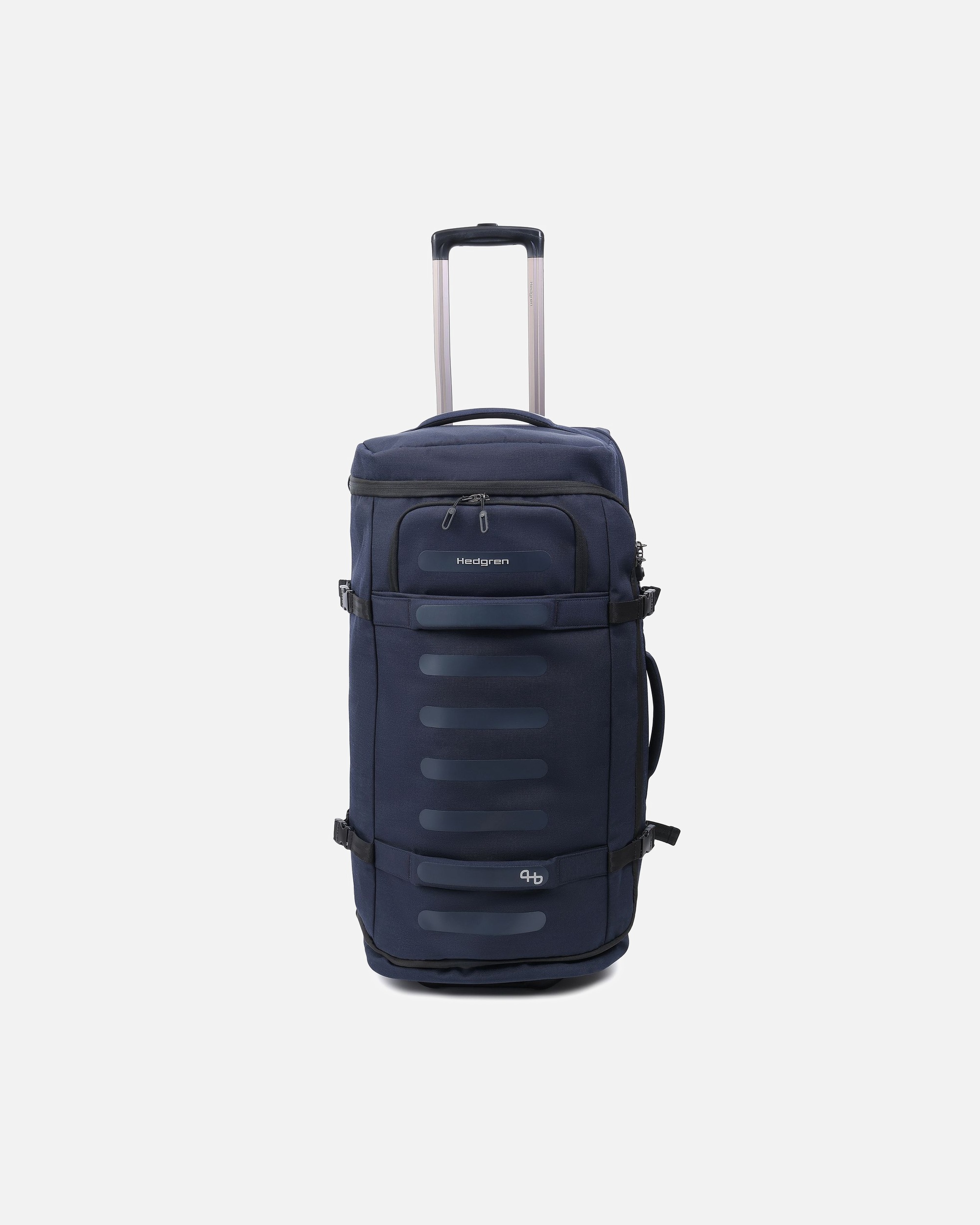 Tasche für Männlich Hedgren Comby Compact 2-Rollen faltbare Reisetasche RFID 68 cm peacoat blue