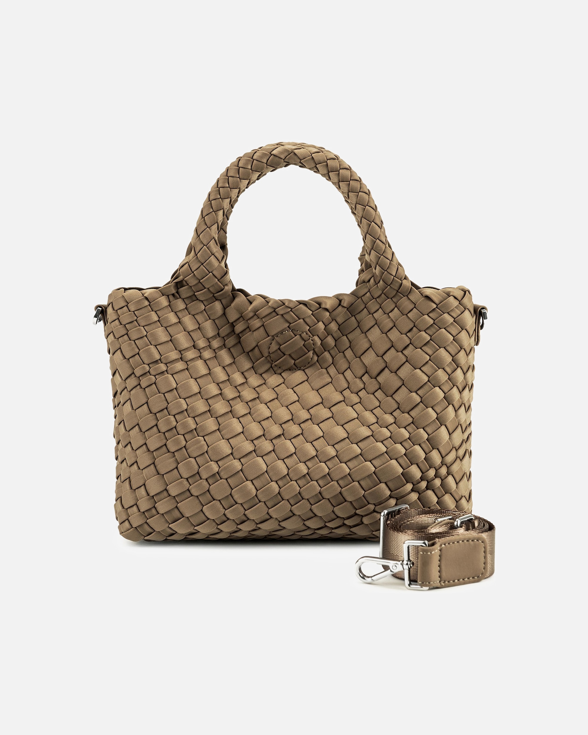 Clutch für Weiblich LES VISIONNAIRES Default Brand Line Elia Henkeltasche sand