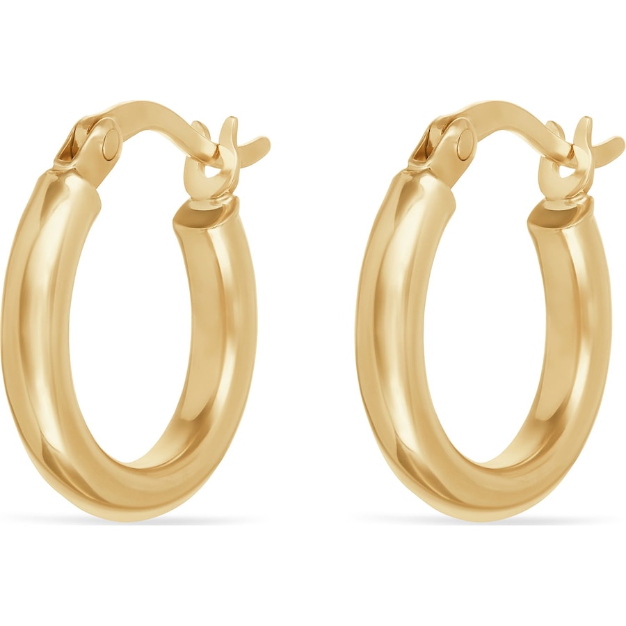 FAVS Creolen 375er Gelbgold One Size Damen