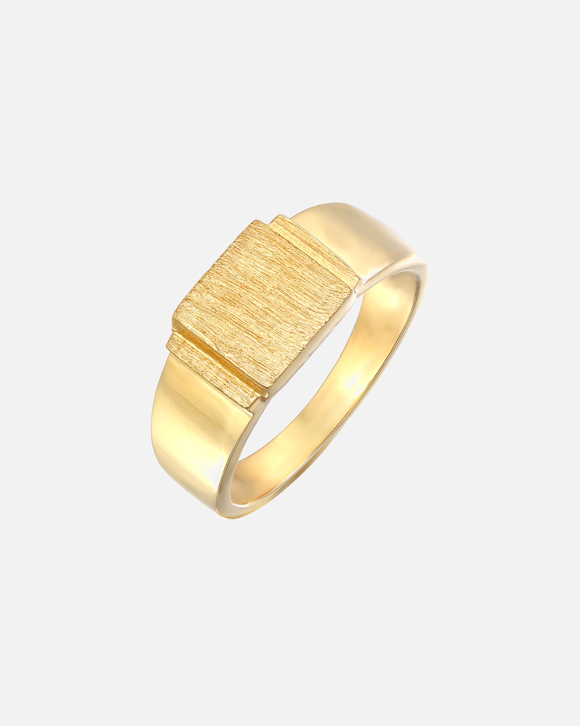 Ring für Männlich KUZZOI Herren Siegelring Oxidiert 925 Silber 64
