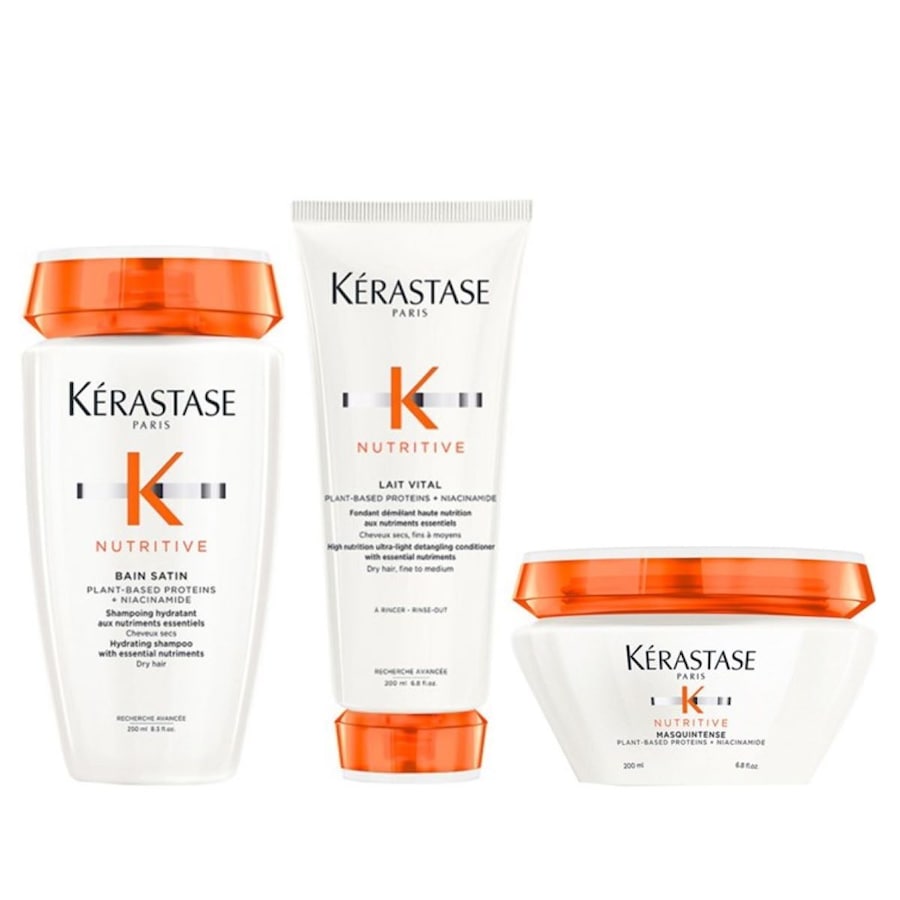 Kérastase Nutritive Set Masquintense (Bain Satin/ Lait Vital/ Maske)* Damen