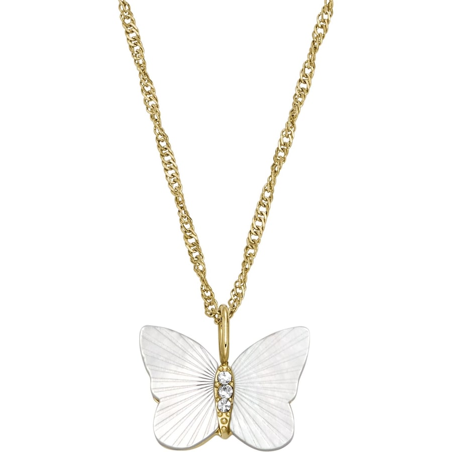 Fossil Kette Edelstahl One Size Damen