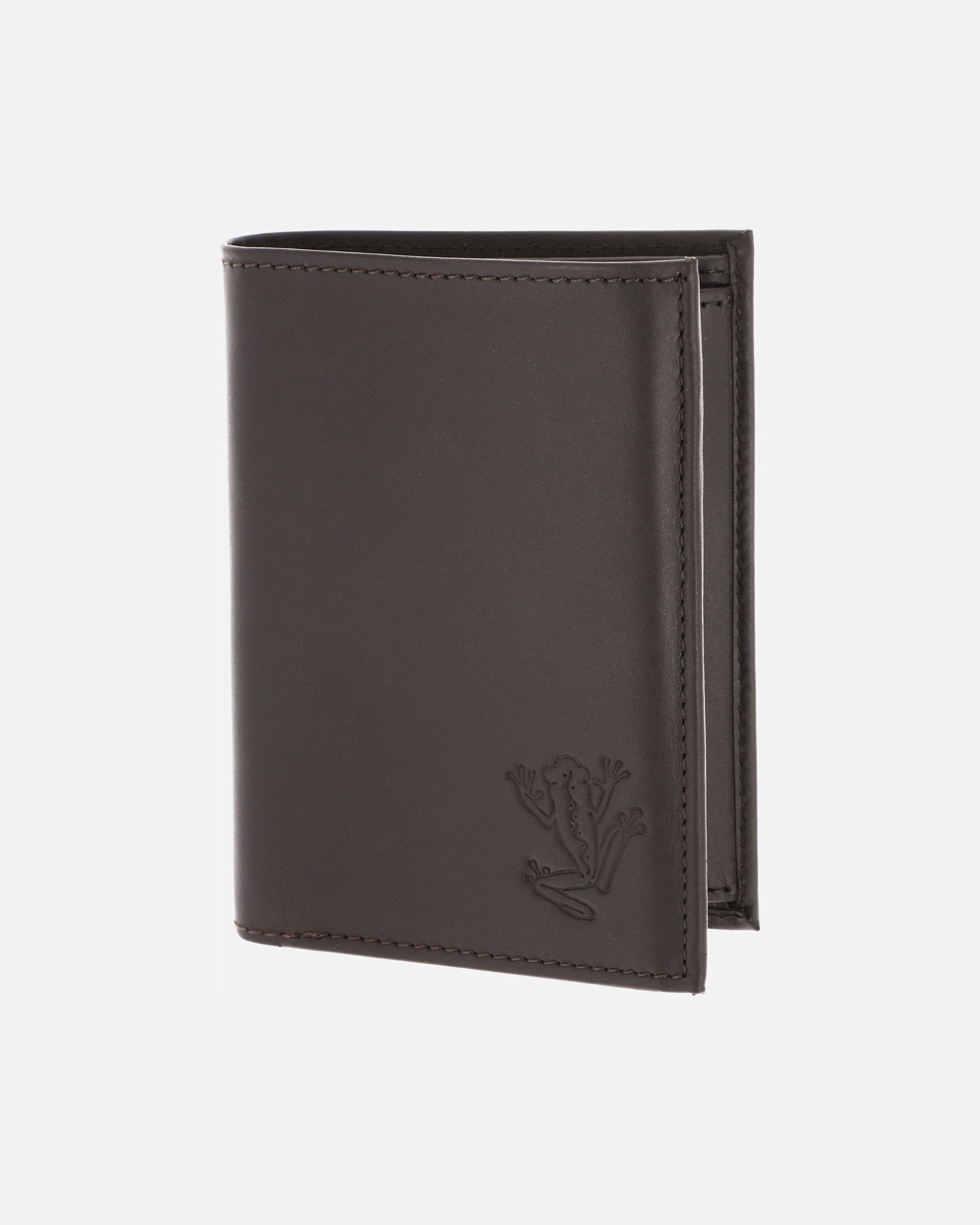 Portemonnaie für Männlich oxmox Leather Herrengeldbörse braun-frog 2.0